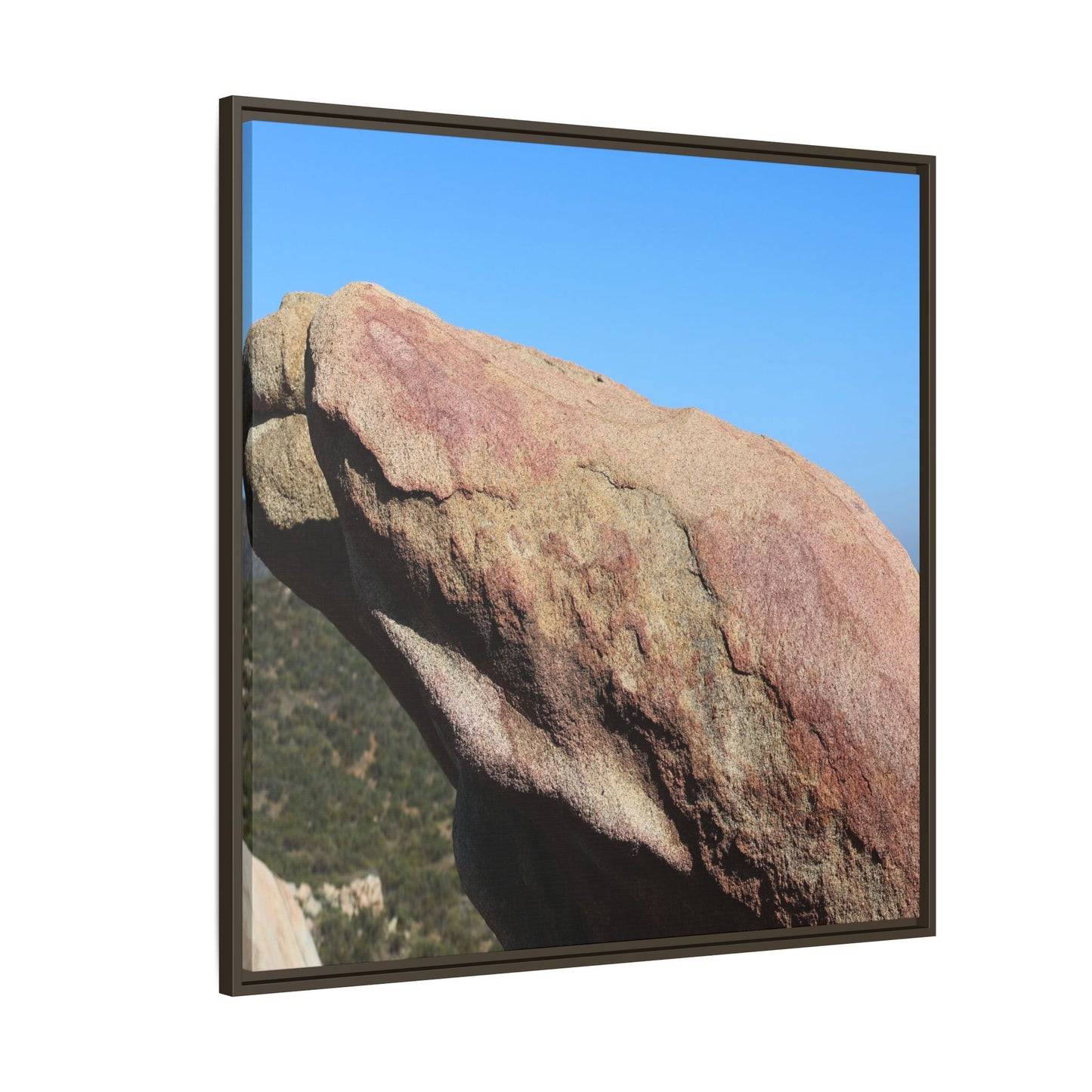 Sleeping Stone - Unique Stretched Canvas Wall Art
