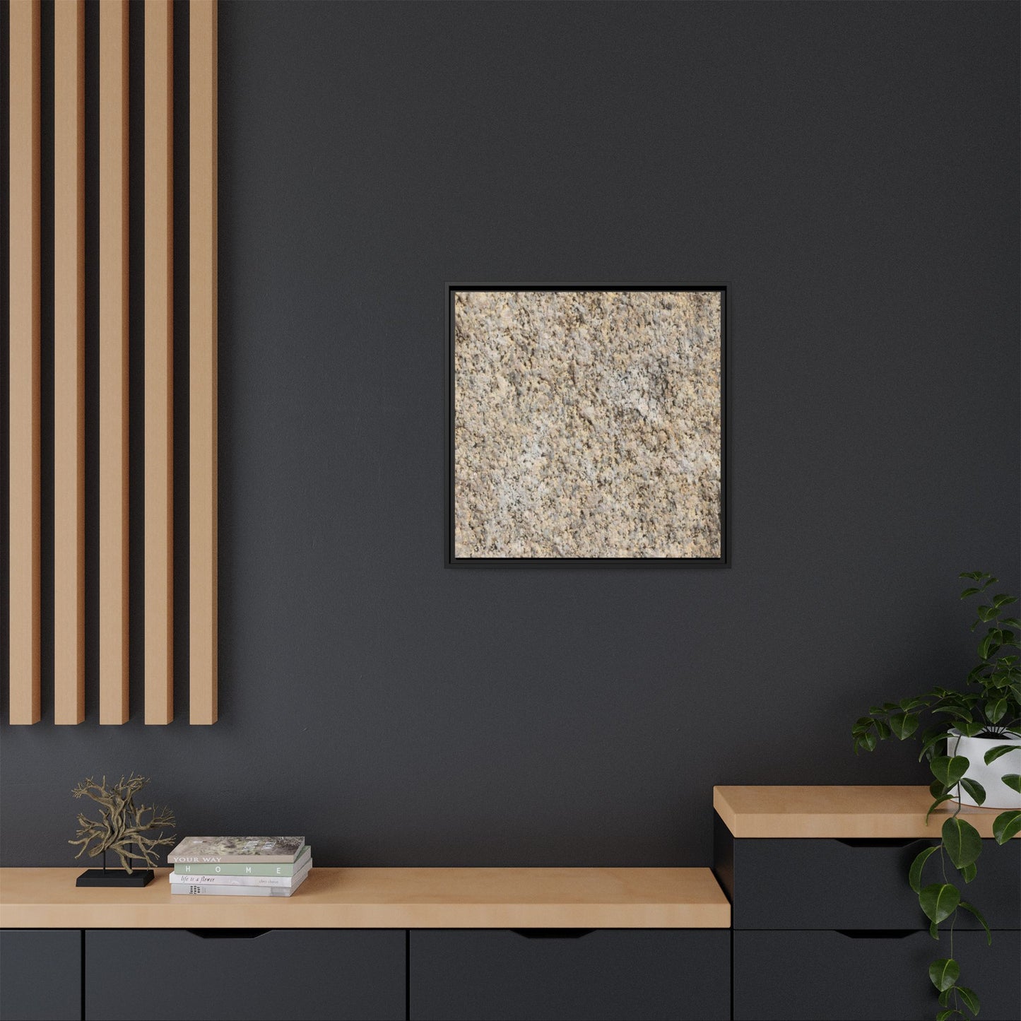Earthen Texture - Unique Canvas Wall Art
