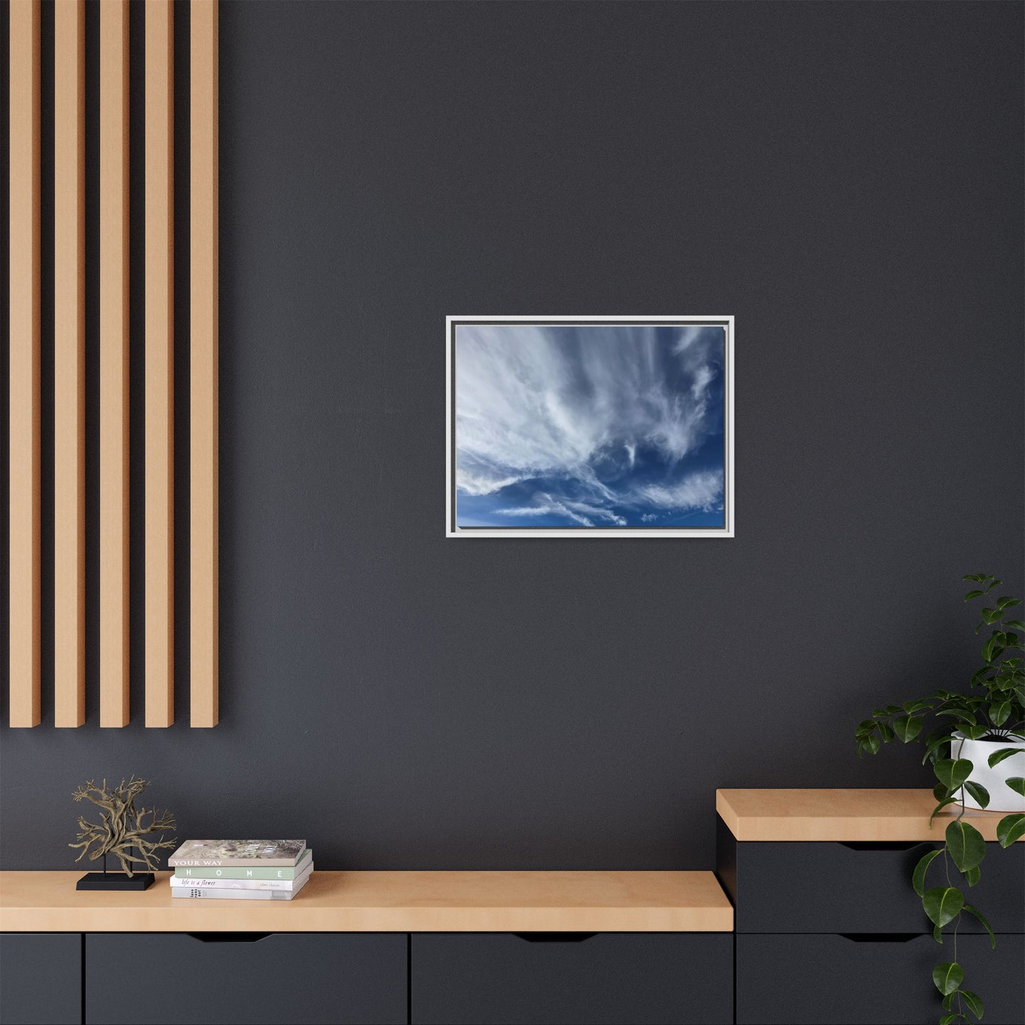 Ethereal Skies - Unique Stretched Canvas Wall Art