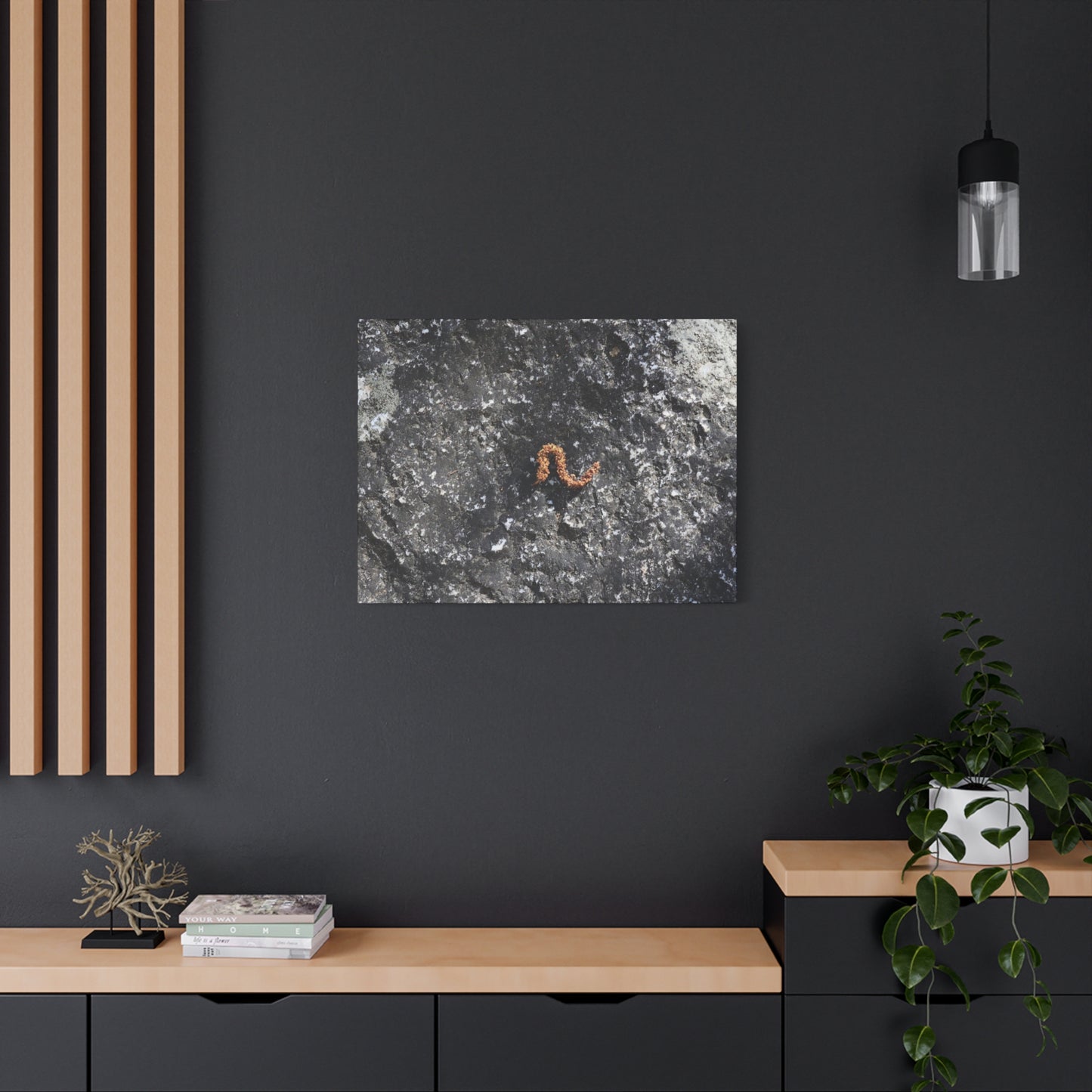Earthen Serpent - Unique Frameless Canvas Wall Art