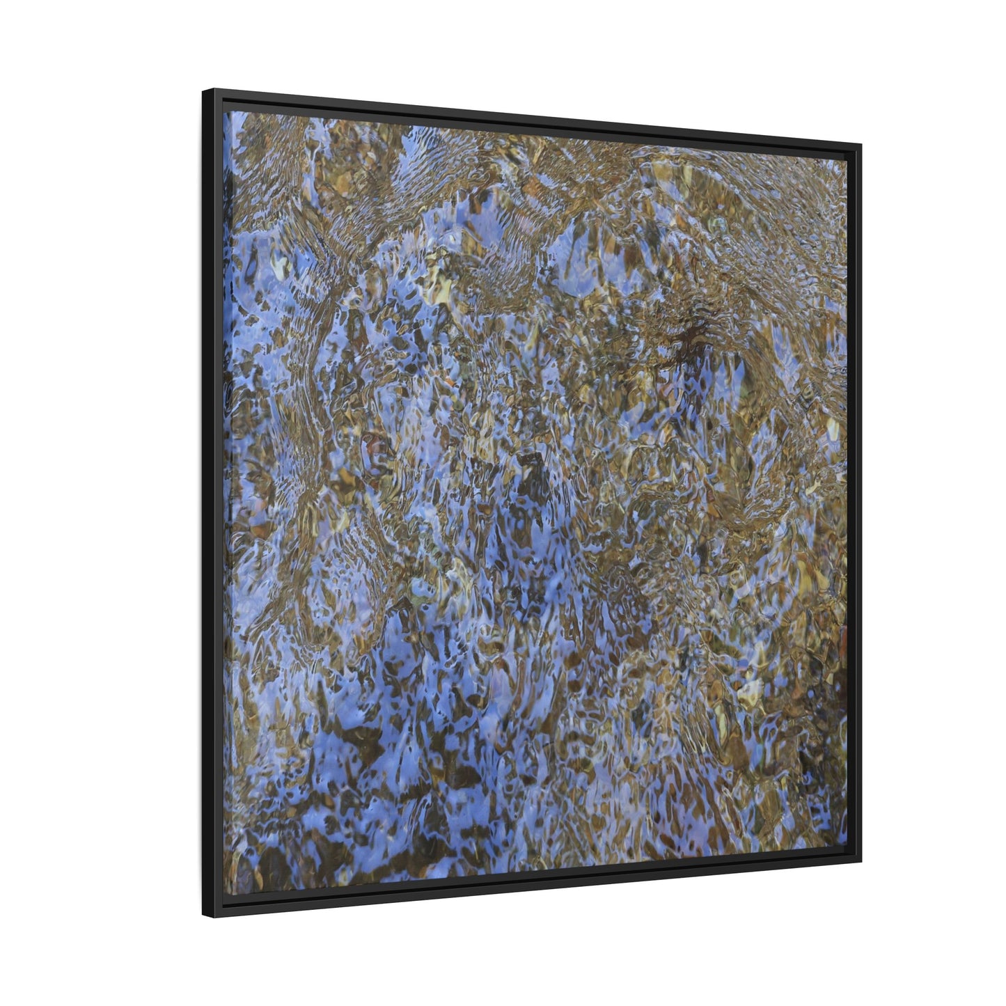 Aquatic Reflections - Unique Stretched Canvas Wall Art