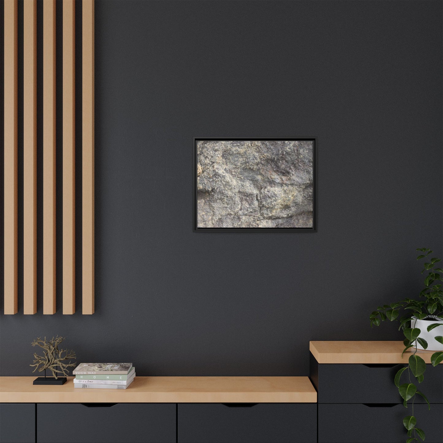 Earthen Textures - Unique Stretched Canvas Wall Art
