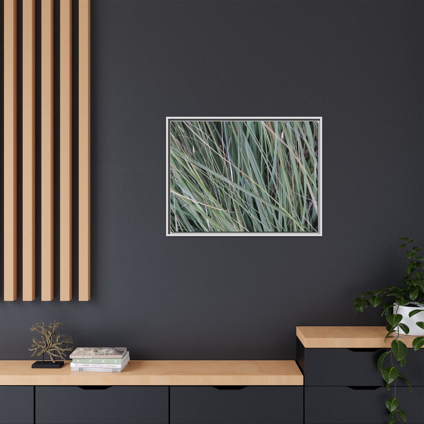 Grassland Symphony - Unique Stretched Canvas Wall Art