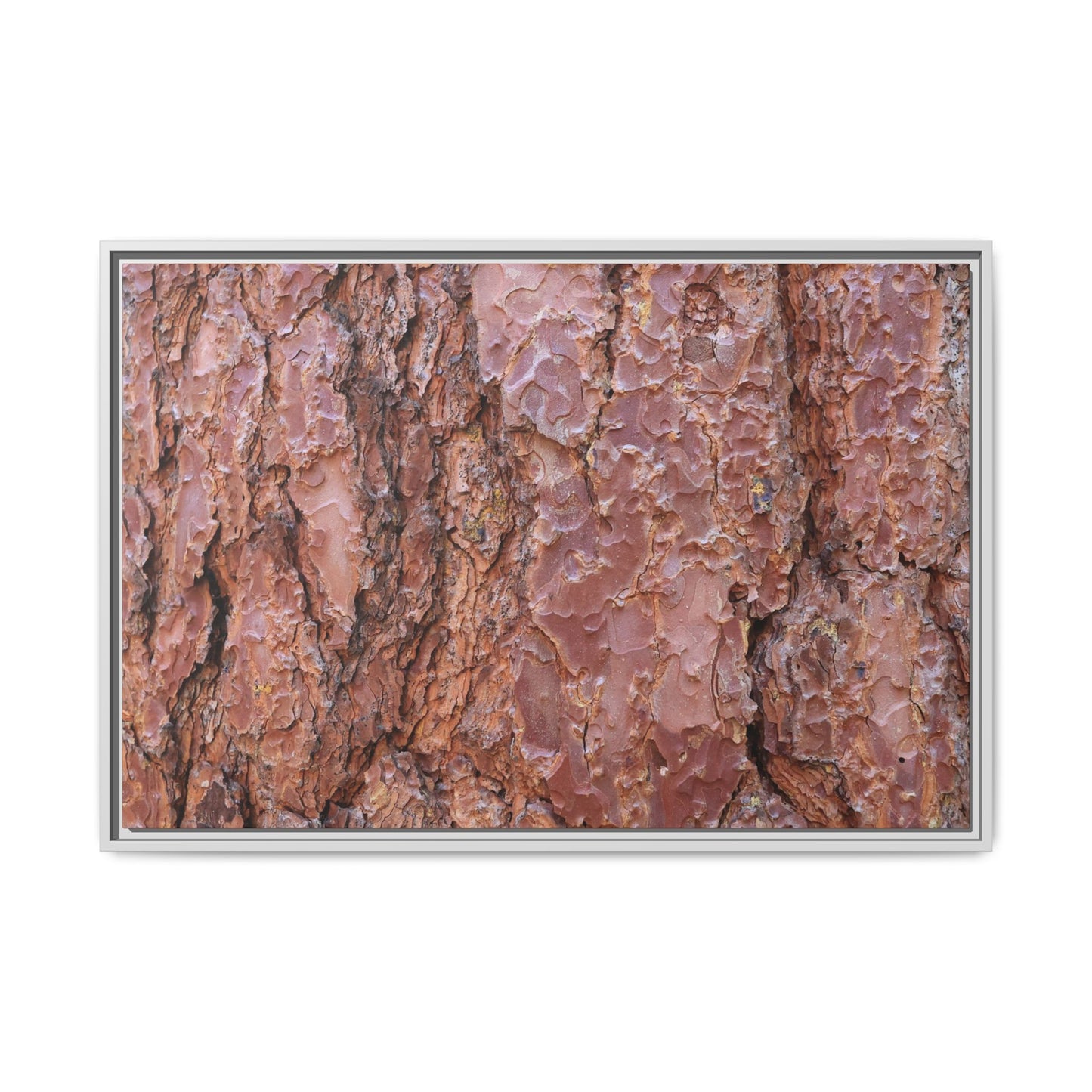 Russet Ridges - Unique Stretched Canvas Wall Art