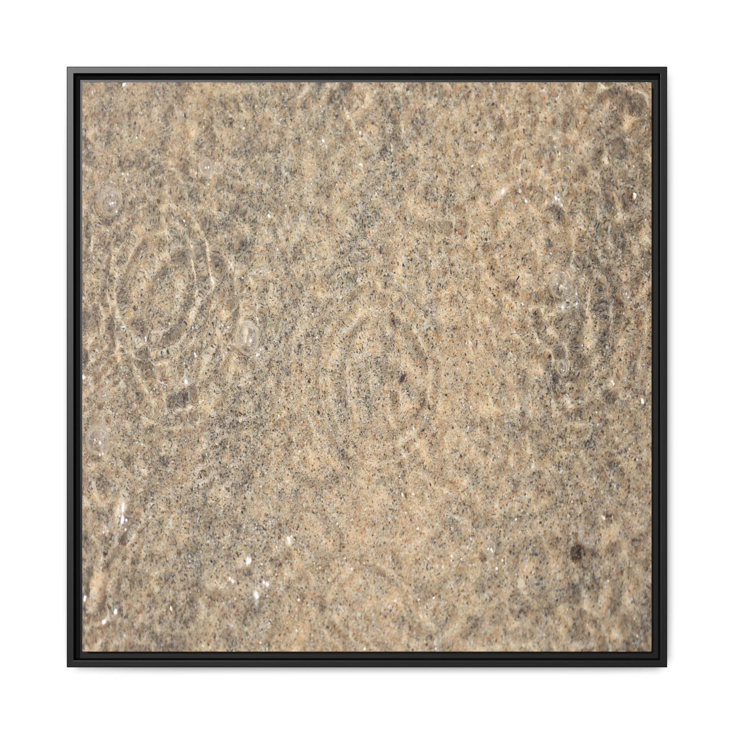 Whispers of Sand - Unique Stretched Canvas Wall Art