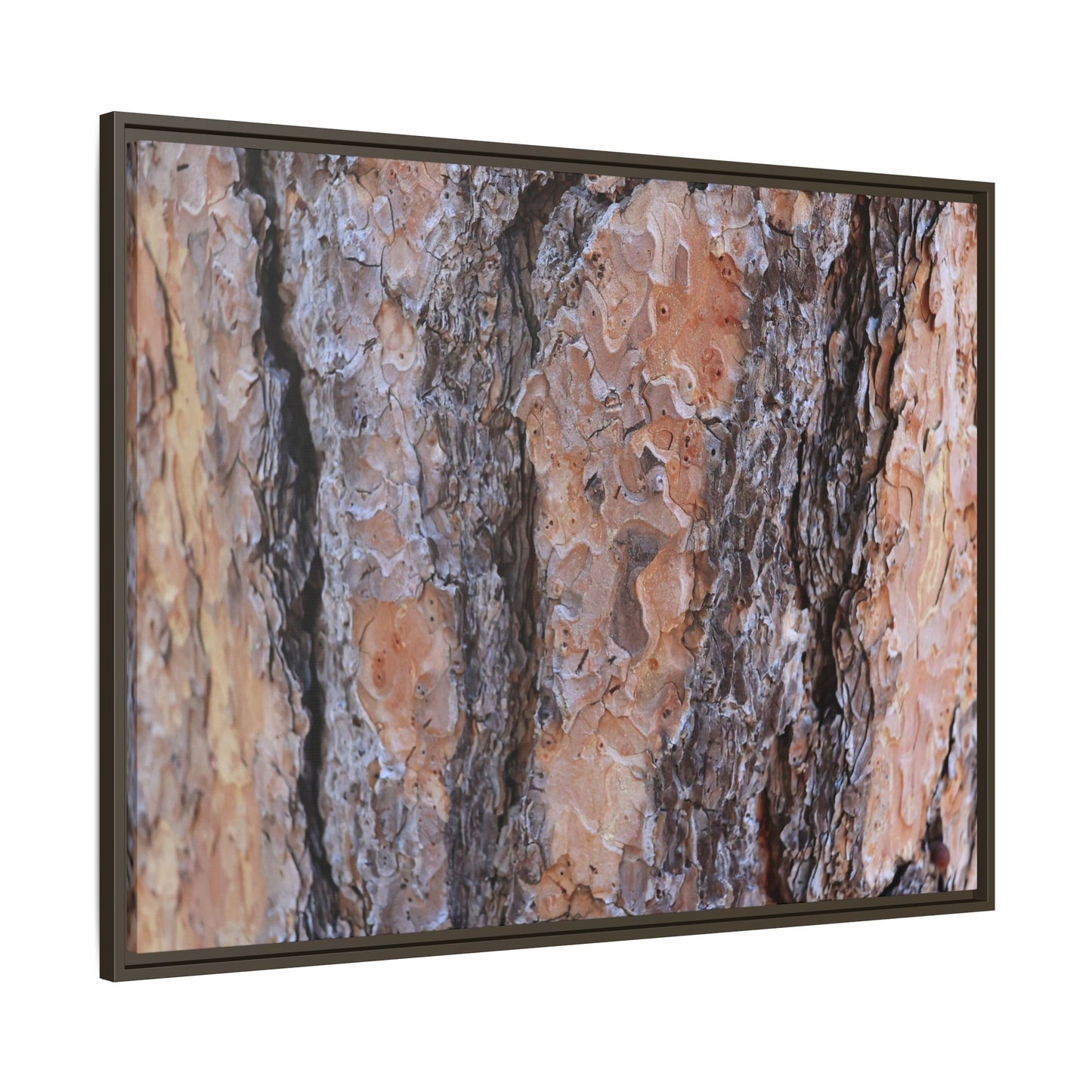 Earthy Embrace - Unique Stretched Canvas Wall Art