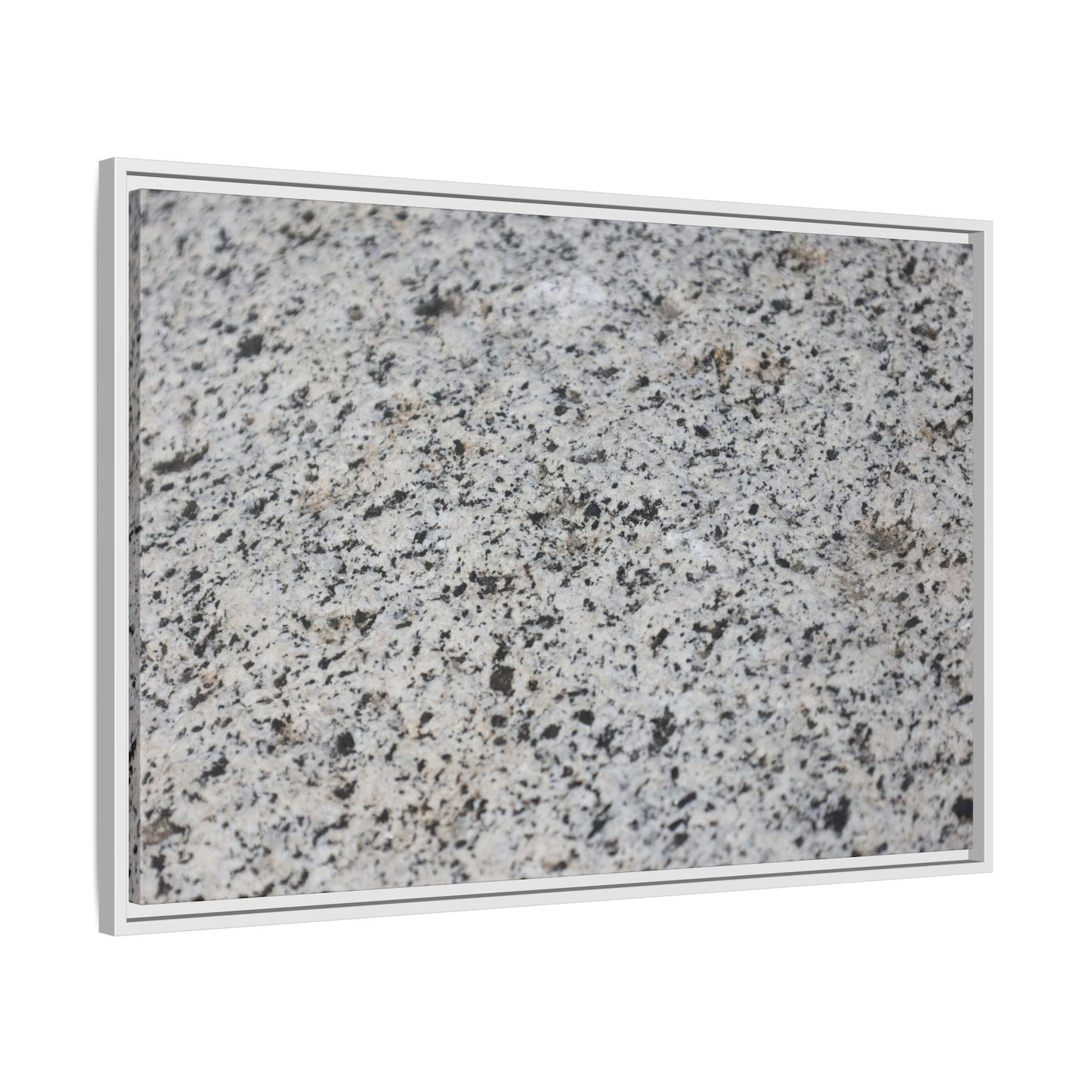 Monochrome Mosaic - Unique Stretched Canvas Wall Art