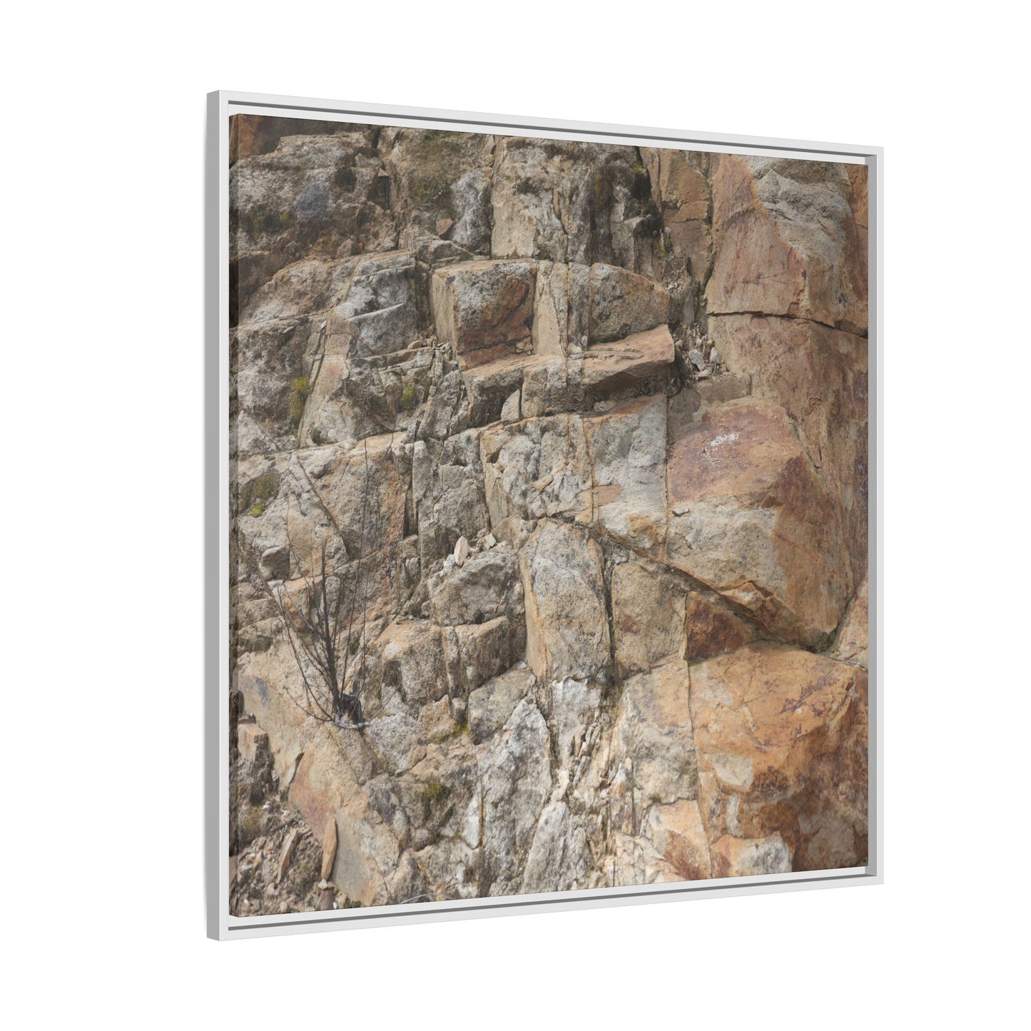 Sandstone Symphony - Unique Stretched Canvas Wall Art