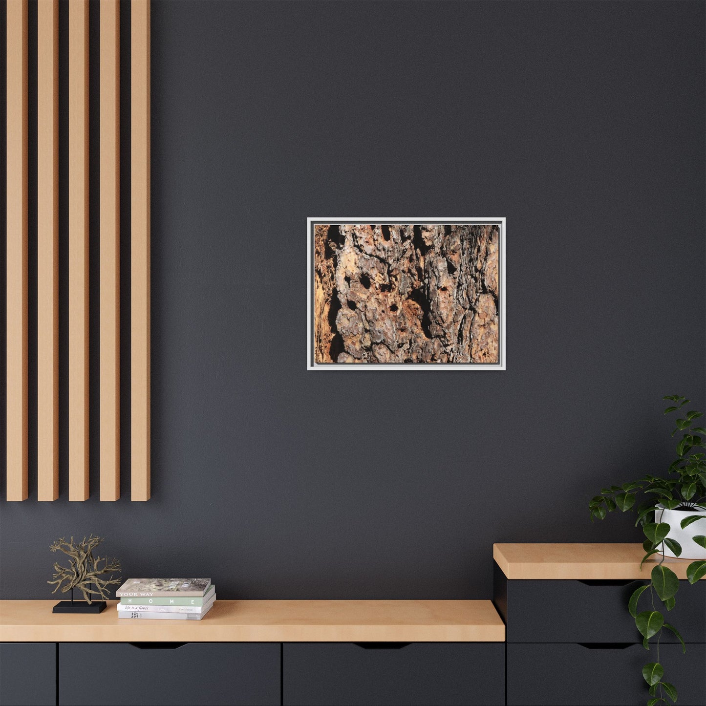 Rugged Rhythms - Unique Stretched Canvas Wall Art