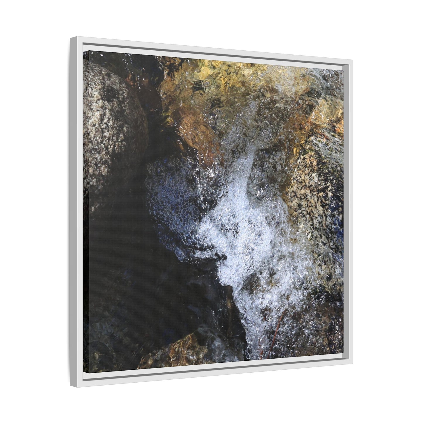 Nature's Turbulence - Unique Stretched Canvas Wall Art