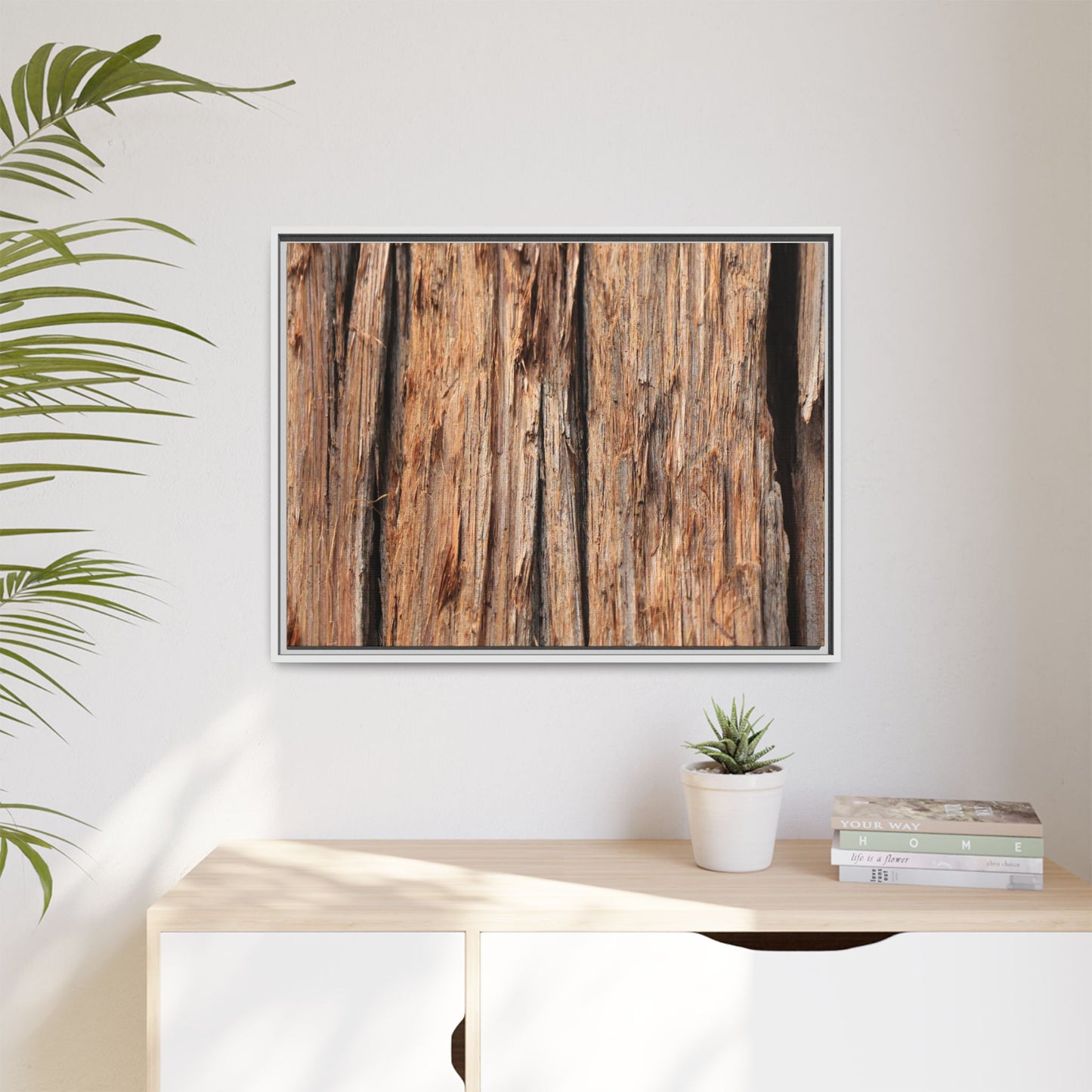 Timber Echoes - Unique Stretched Canvas Wall Art
