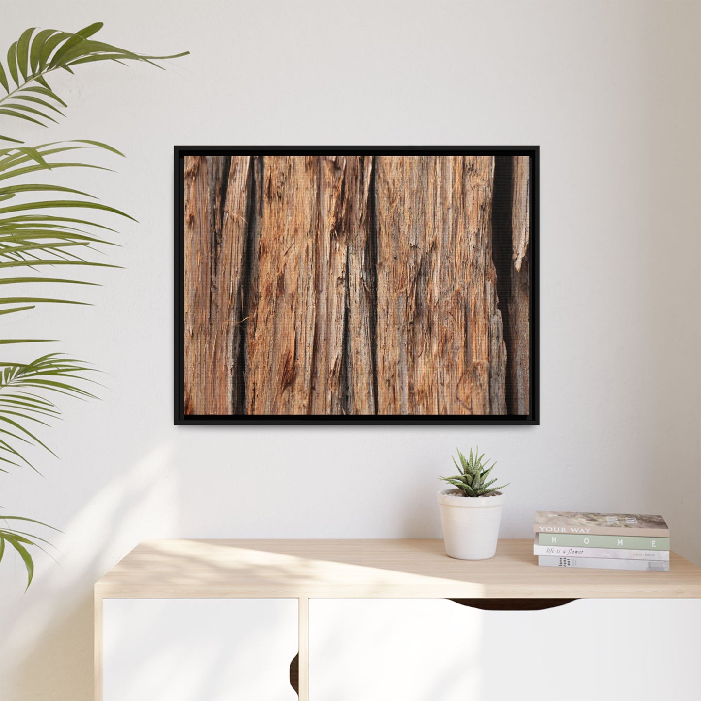 Timber Echoes - Unique Stretched Canvas Wall Art