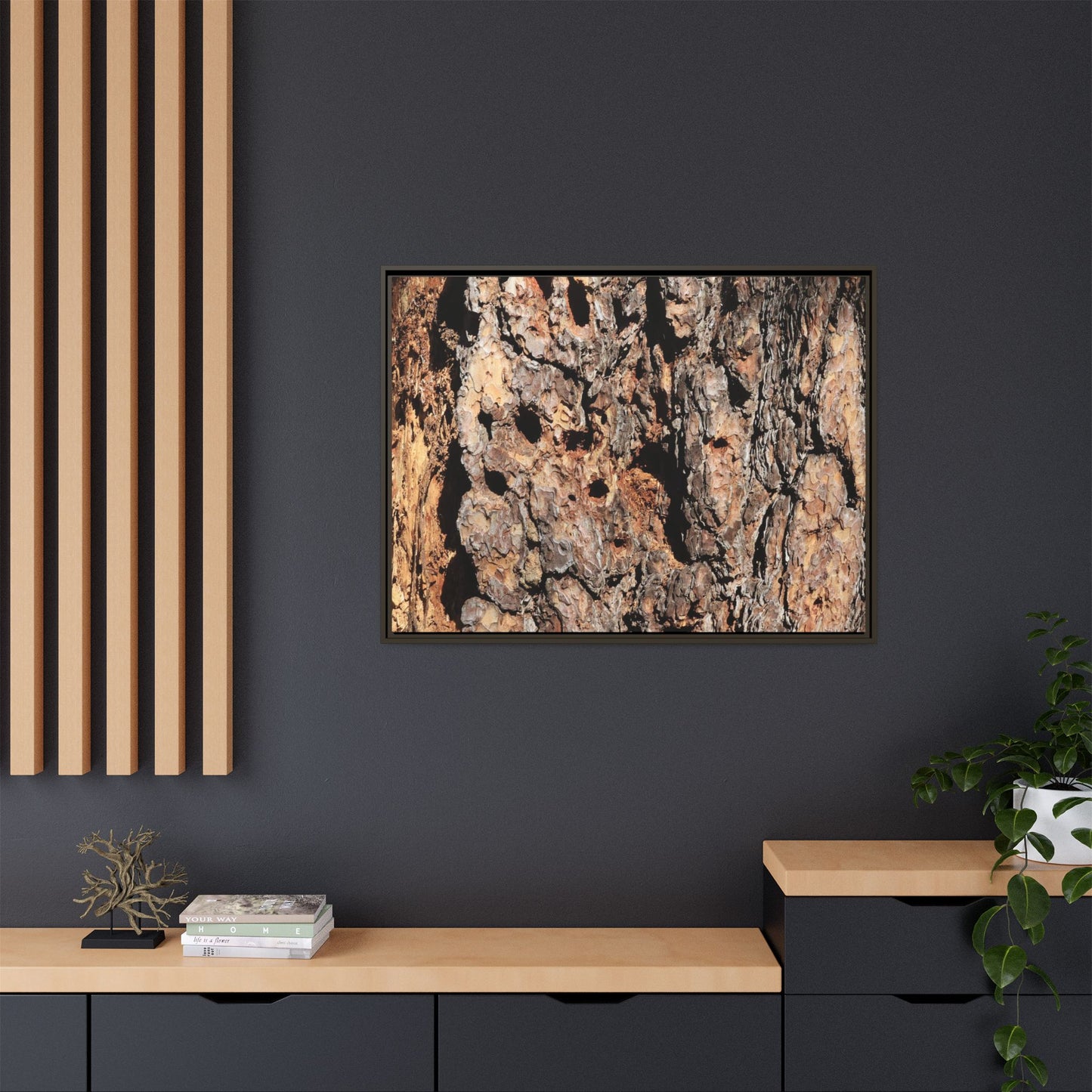 Rugged Rhythms - Unique Stretched Canvas Wall Art