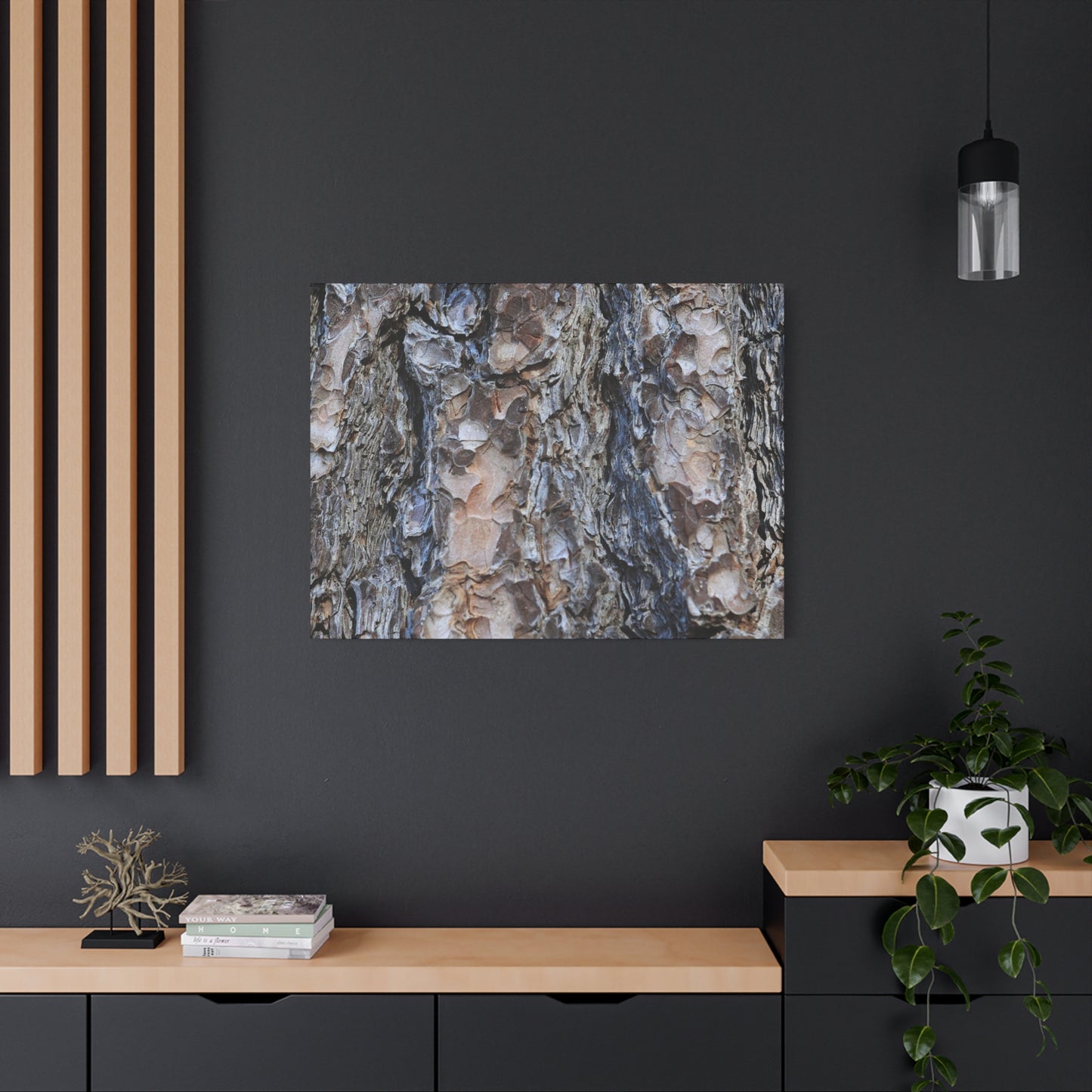 Arboreal Patterns - Unique Frameless Canvas Wall Art