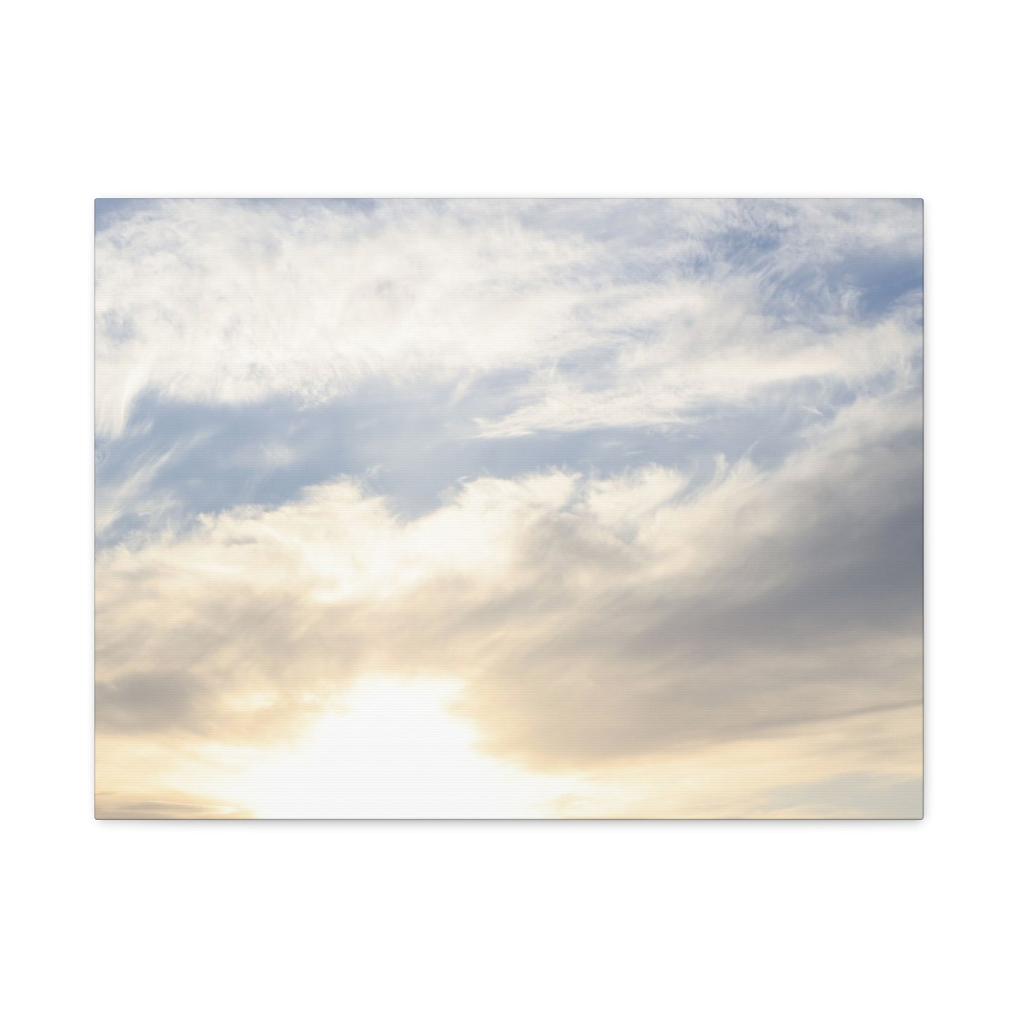 Whispers of Ethereal Light - Unique Frameless Canvas Wall Art