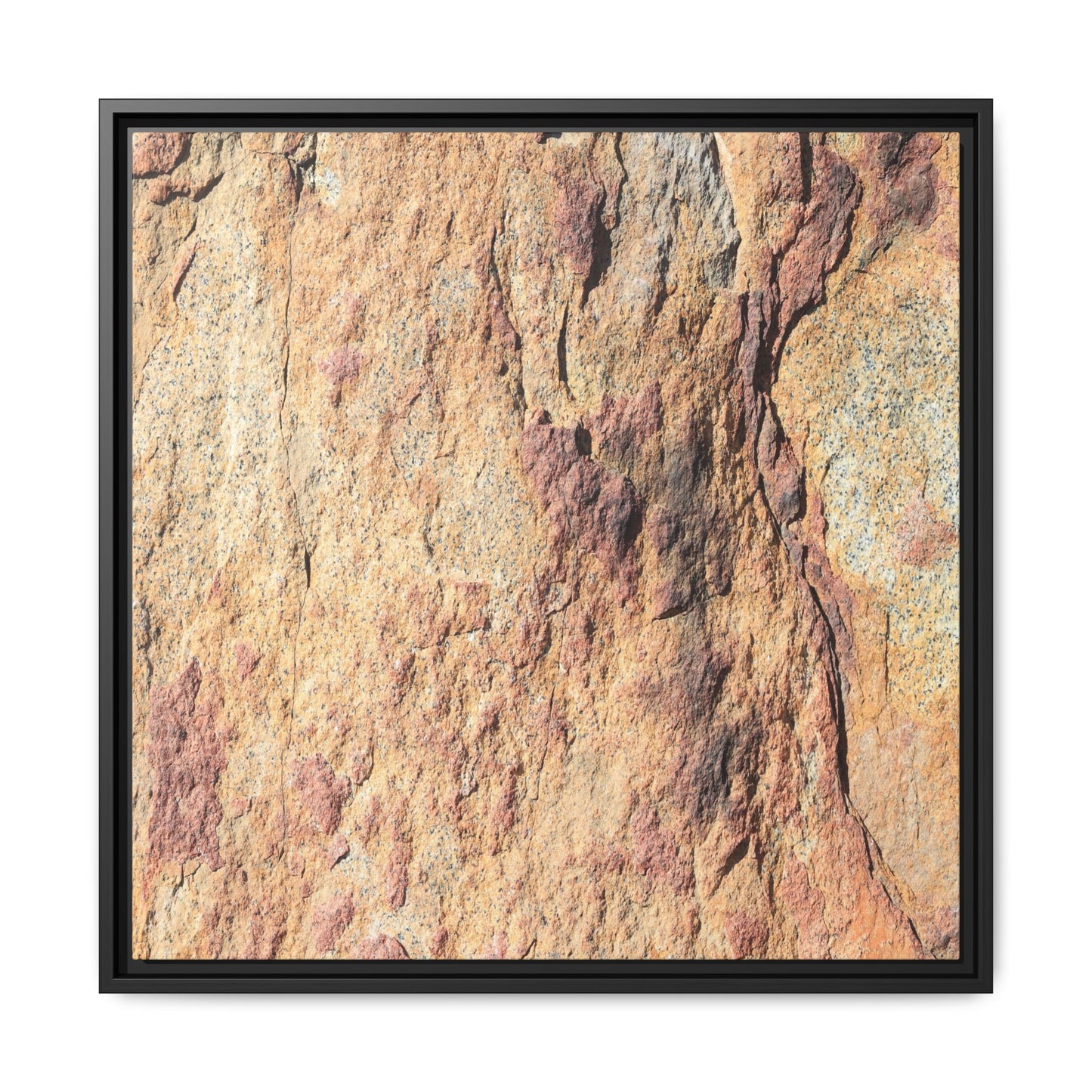 Fractal Stone - Unique Stretched Canvas Wall Art