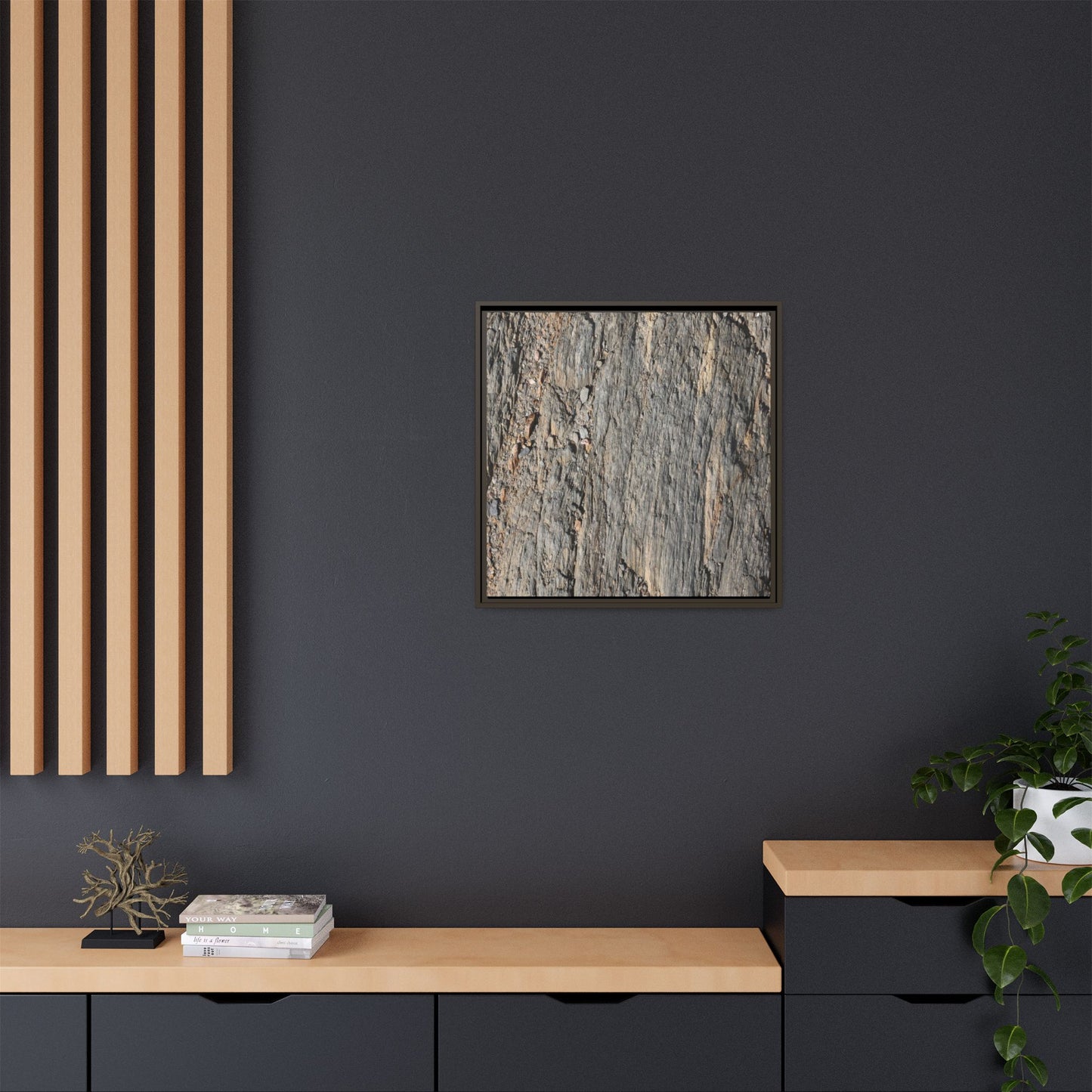 Textured Earth - Unique Stretched Canvas Wall Art