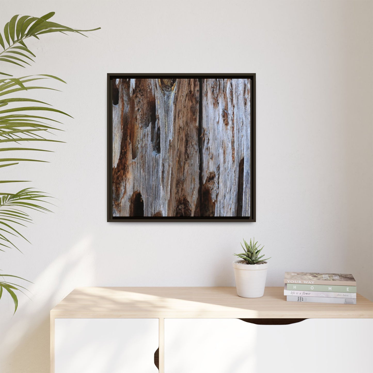 Decaying Splendor - Unique Stretched Canvas Wall Art