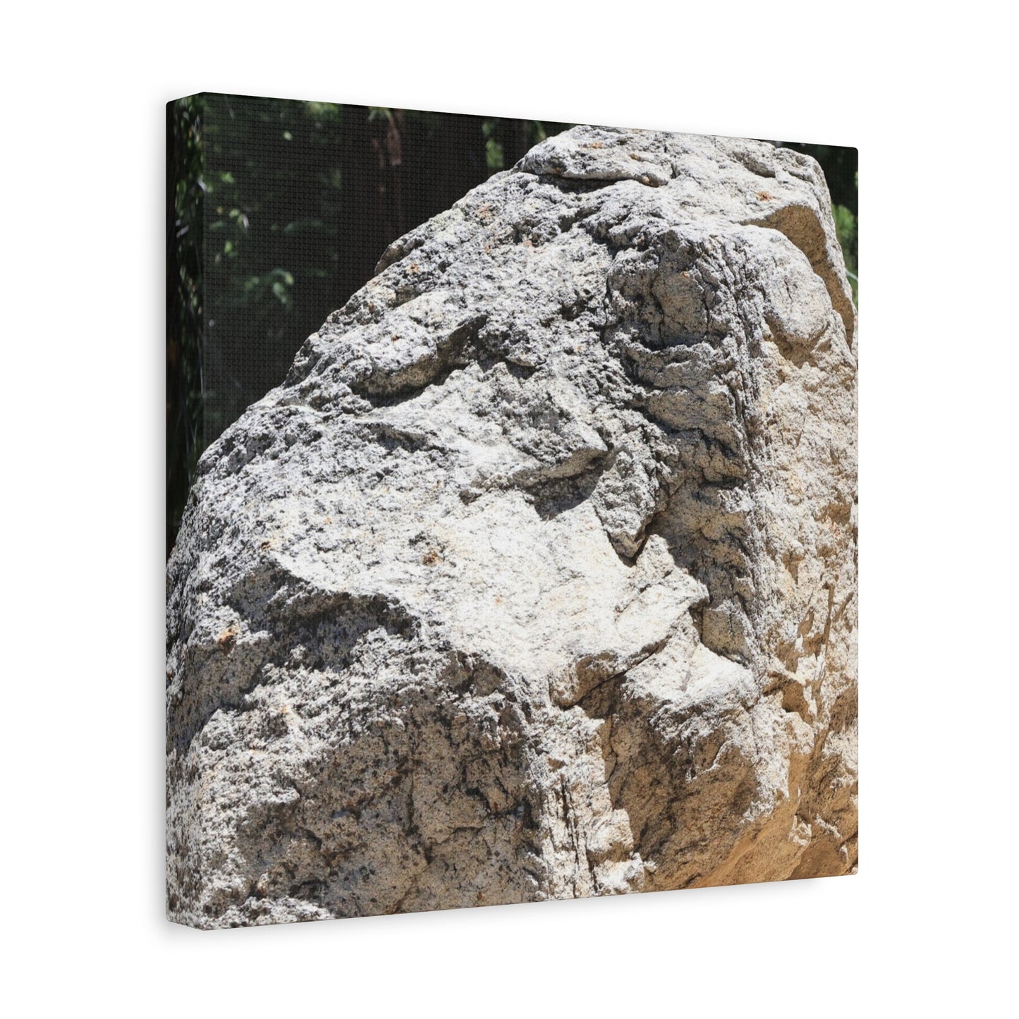 Stone of Solitude - Unique Frameless Canvas Wall Art