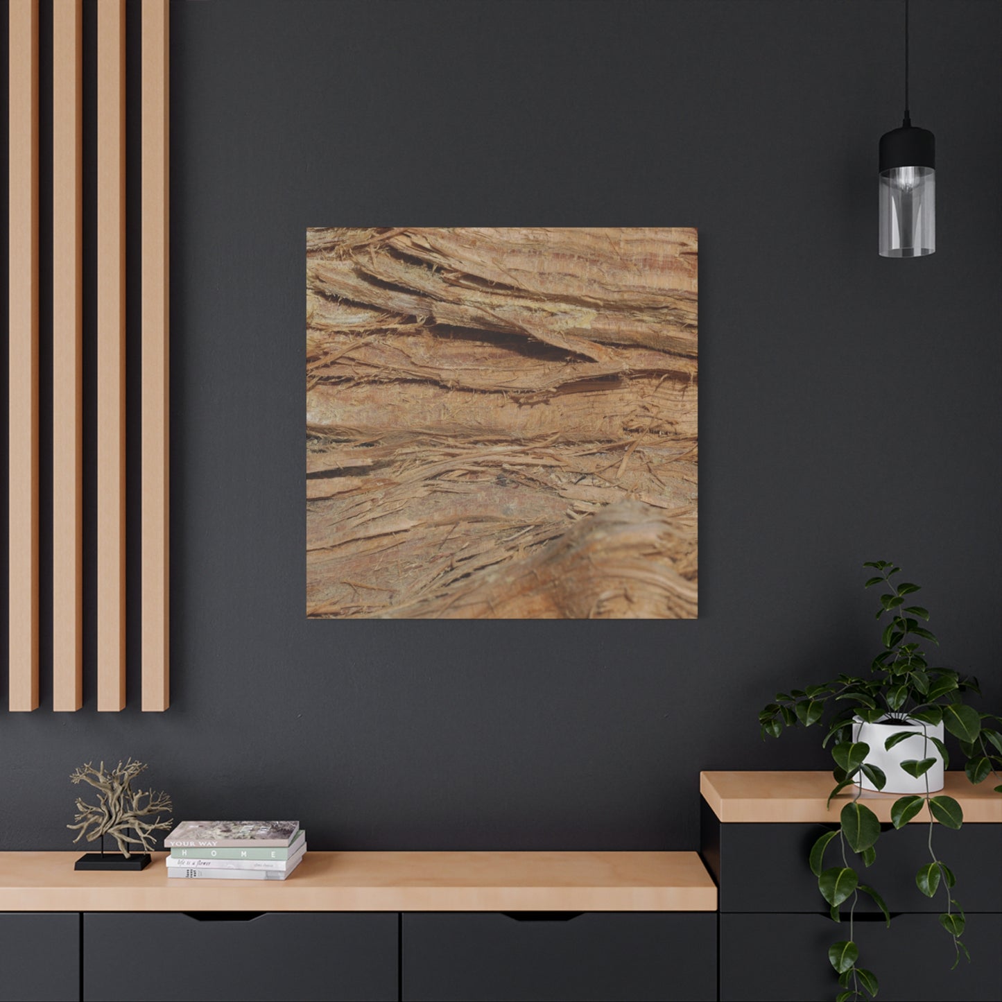 Layers of Memory - Unique Frameless Canvas Wall Art