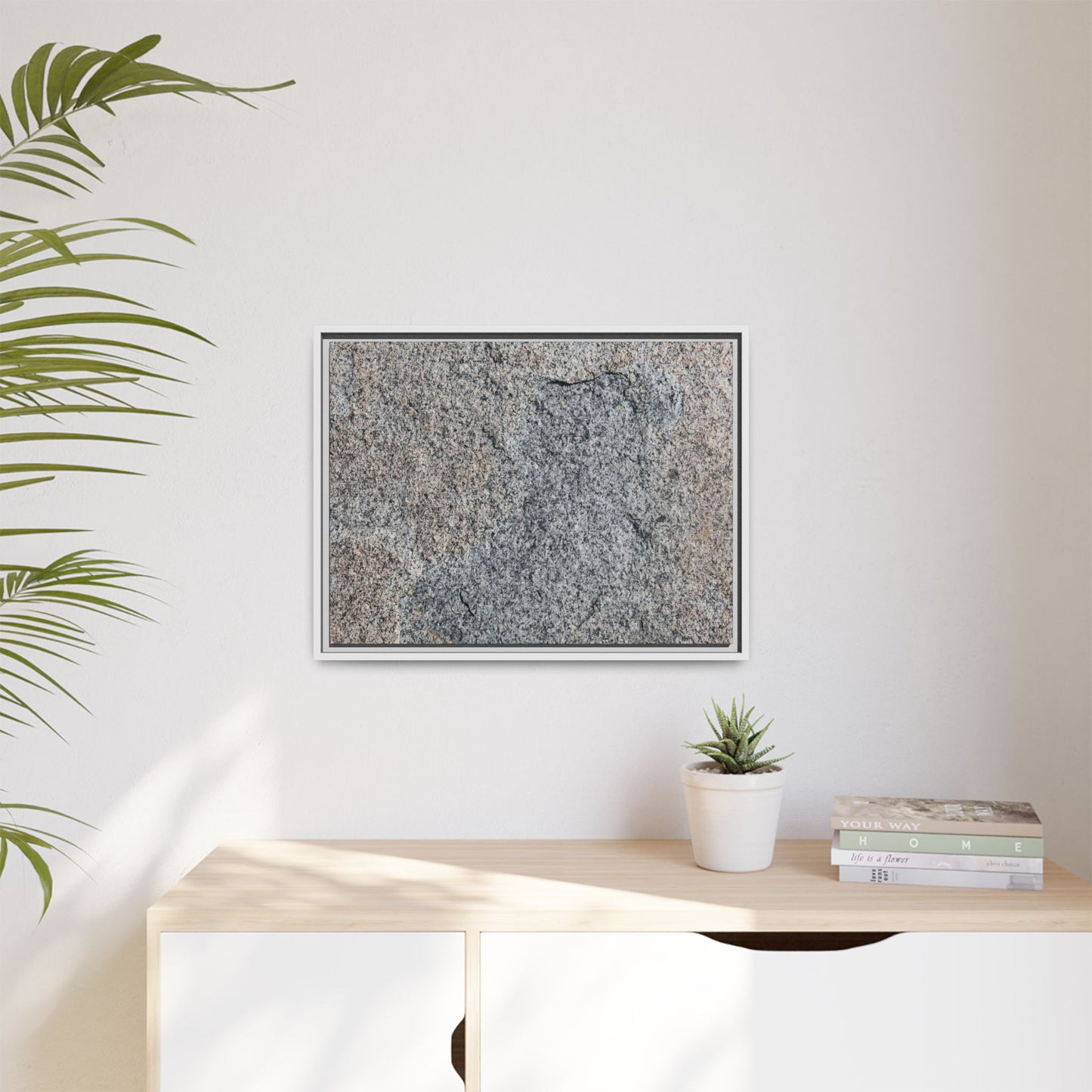 Stone Symphony - Unique Stretched Canvas Wall Art