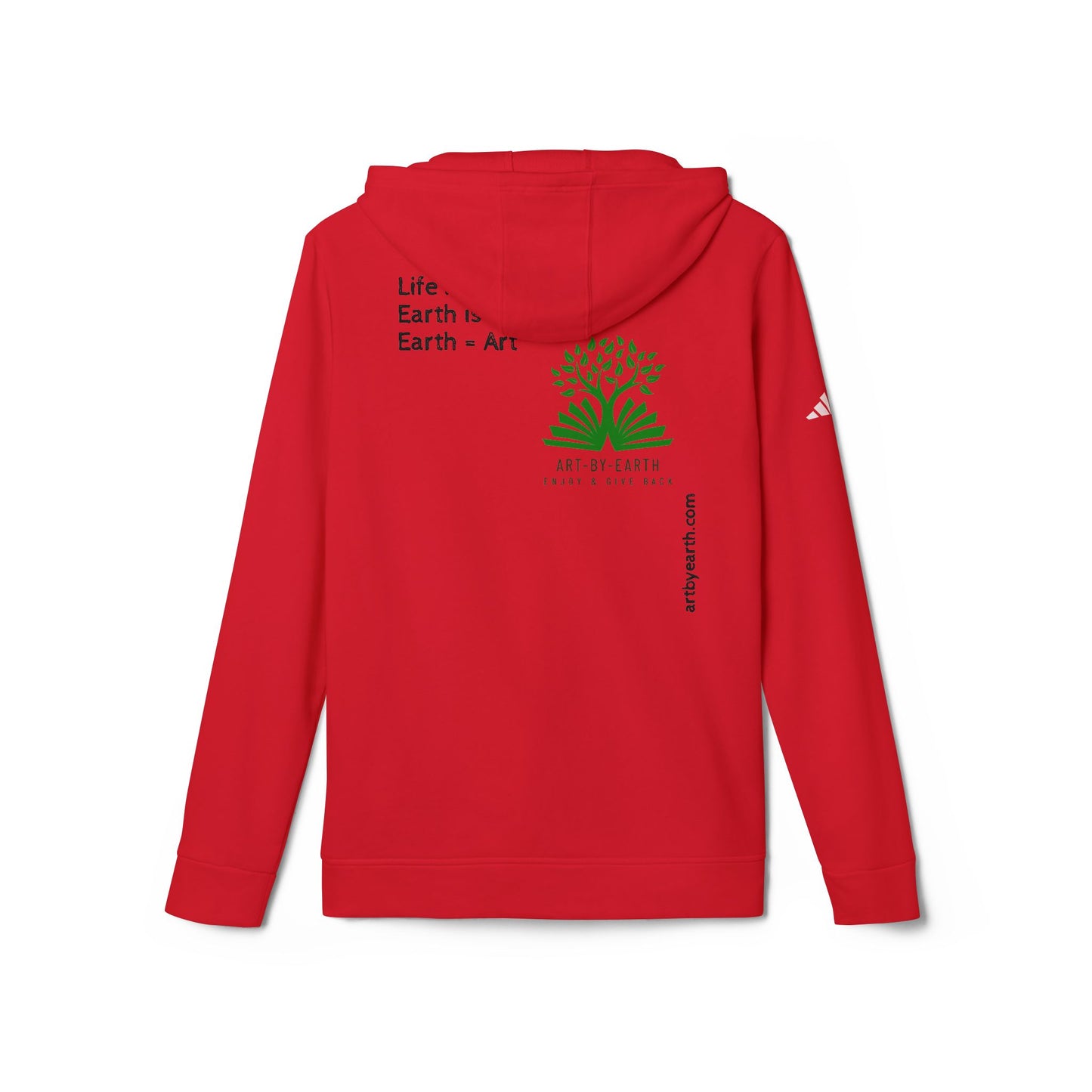 Z - ART BY EARTH HOODIE - adidas Unisex Fleece Hoodie