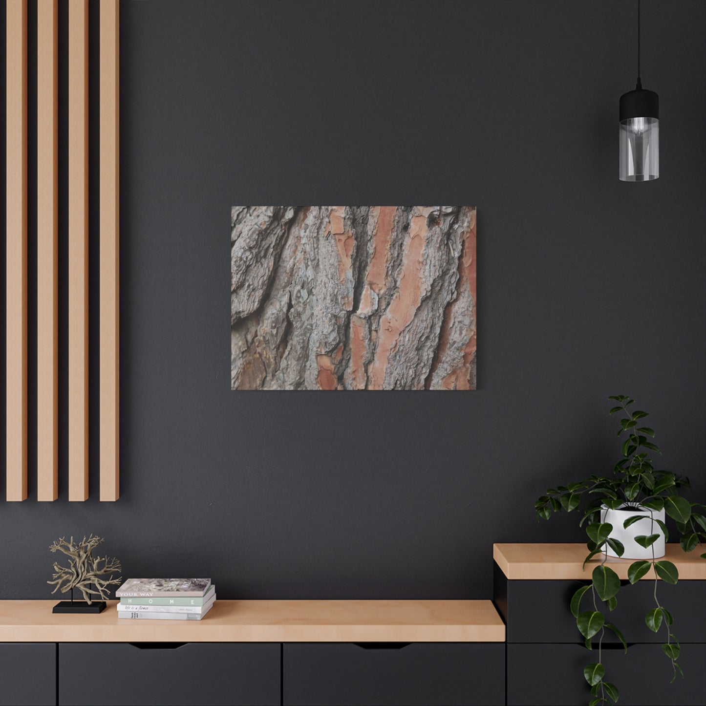 Fractal Landscape - Unique Frameless Canvas Wall Art