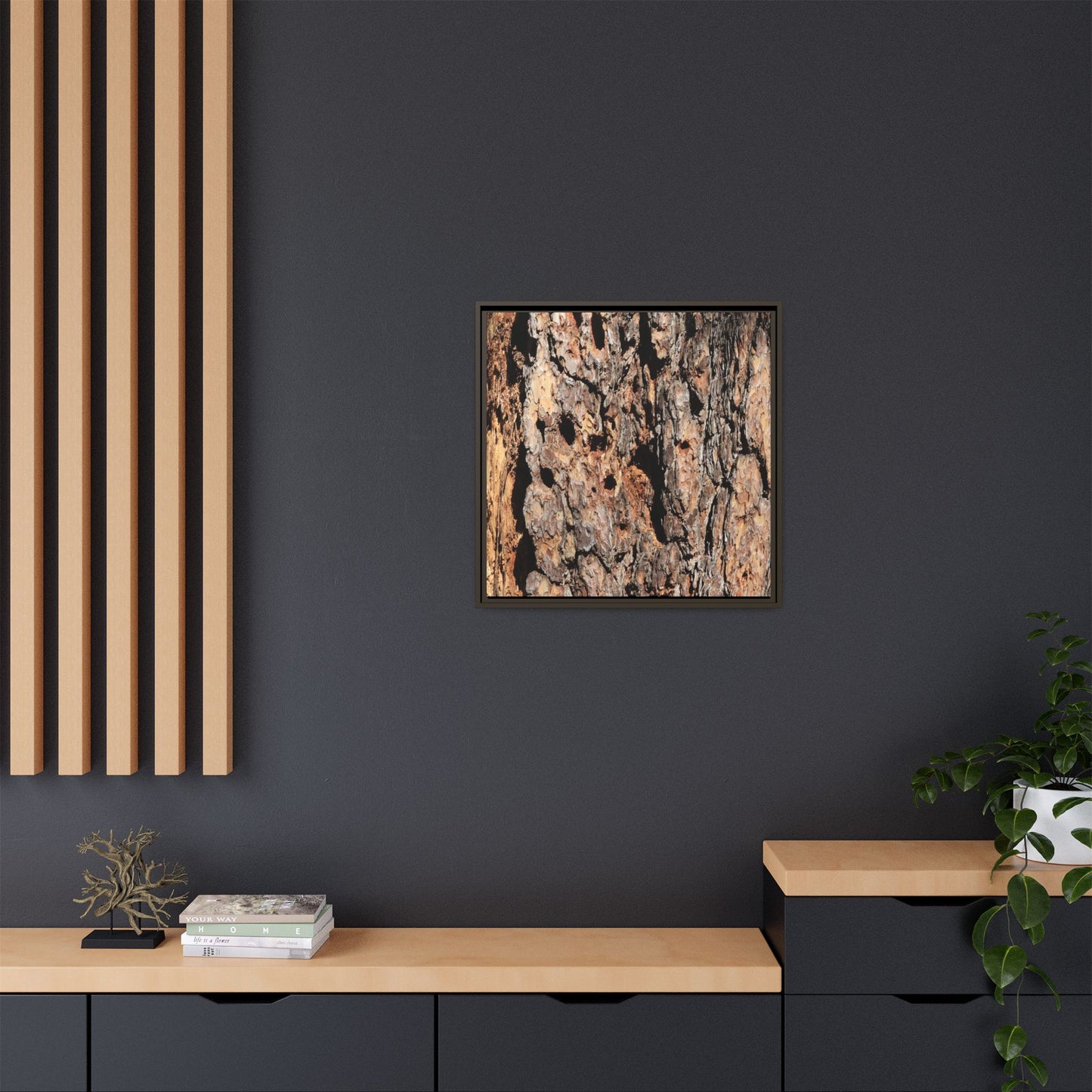 Rugged Rhythms - Unique Stretched Canvas Wall Art