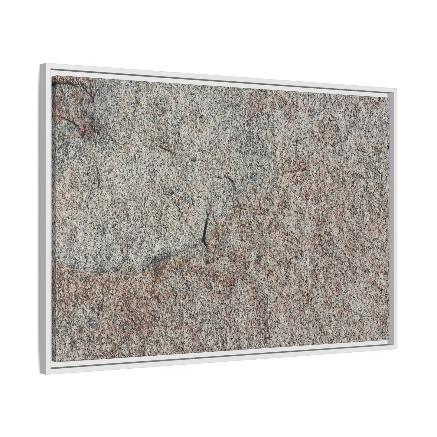 Fissured Stone - Unique Stretched Canvas Wall Art