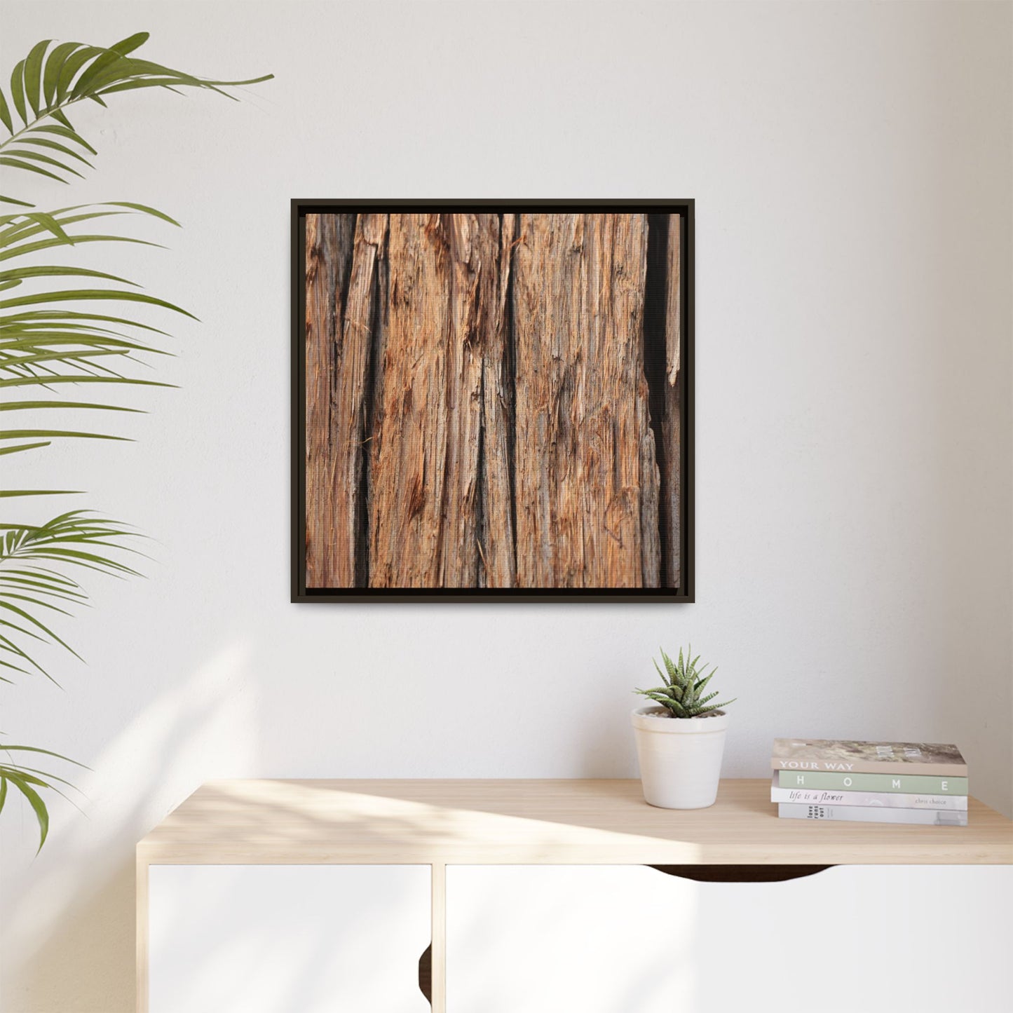 Timber Echoes - Unique Stretched Canvas Wall Art