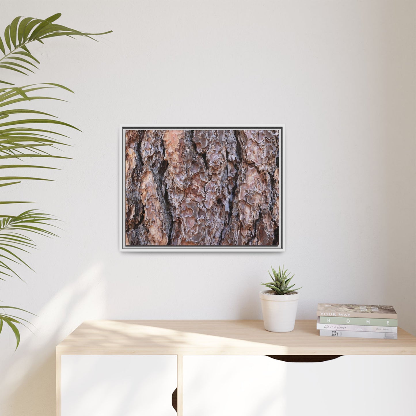 Layered Textures - Unique Stretched Canvas Wall Art