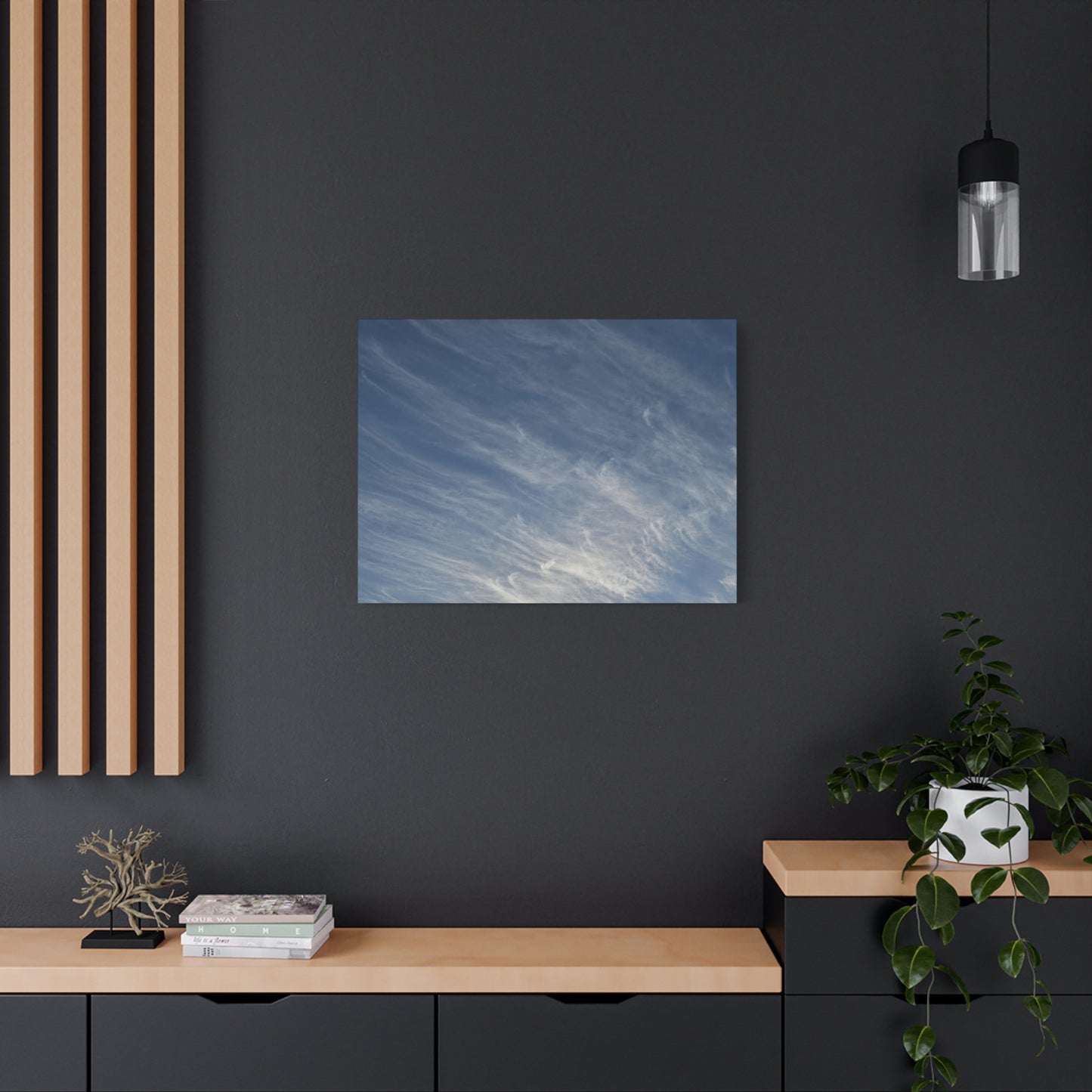 Ethereal Winds - Unique Frameless Canvas Wall Art