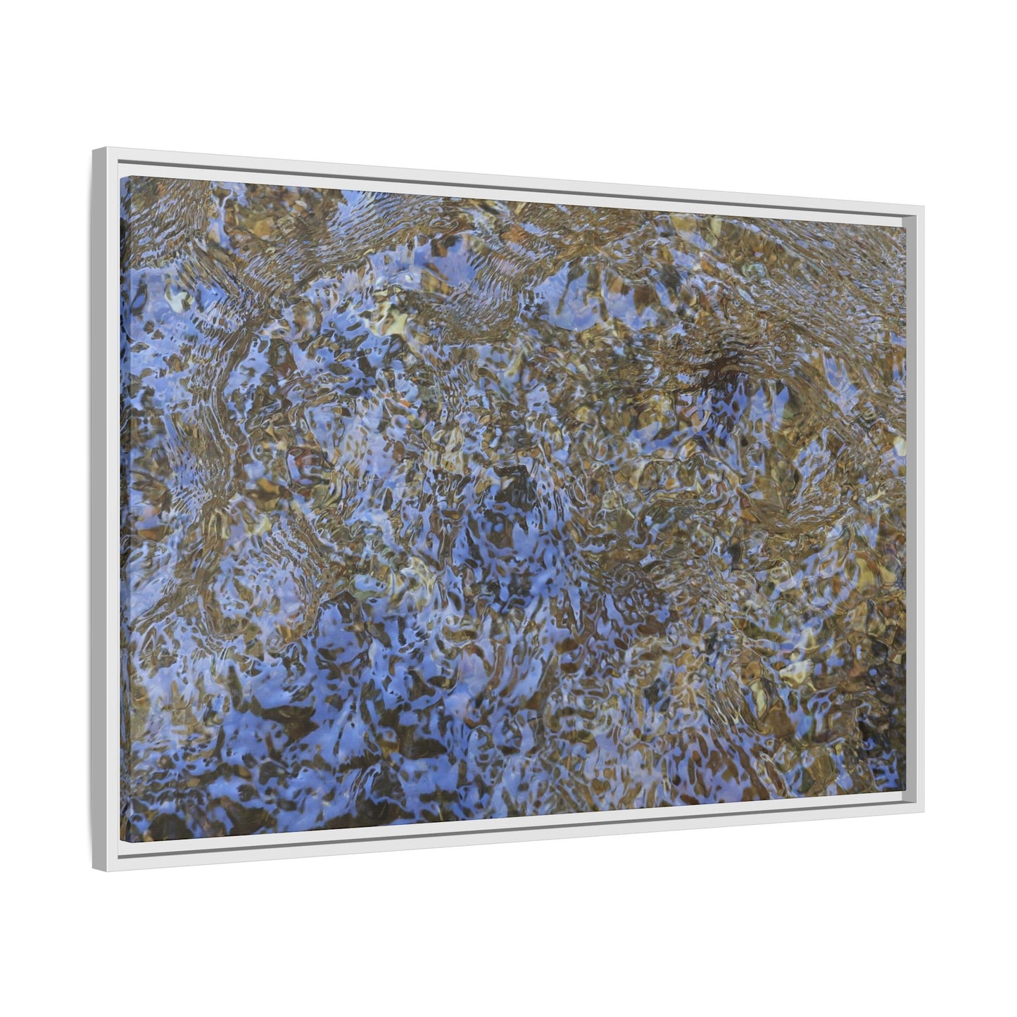 Aquatic Reflections - Unique Stretched Canvas Wall Art