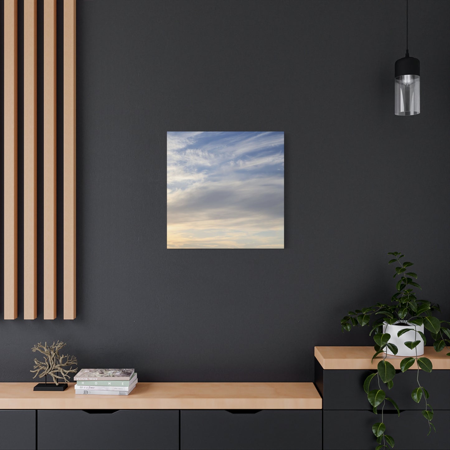 Luminous Horizon - Unique Frameless Canvas Wall Art