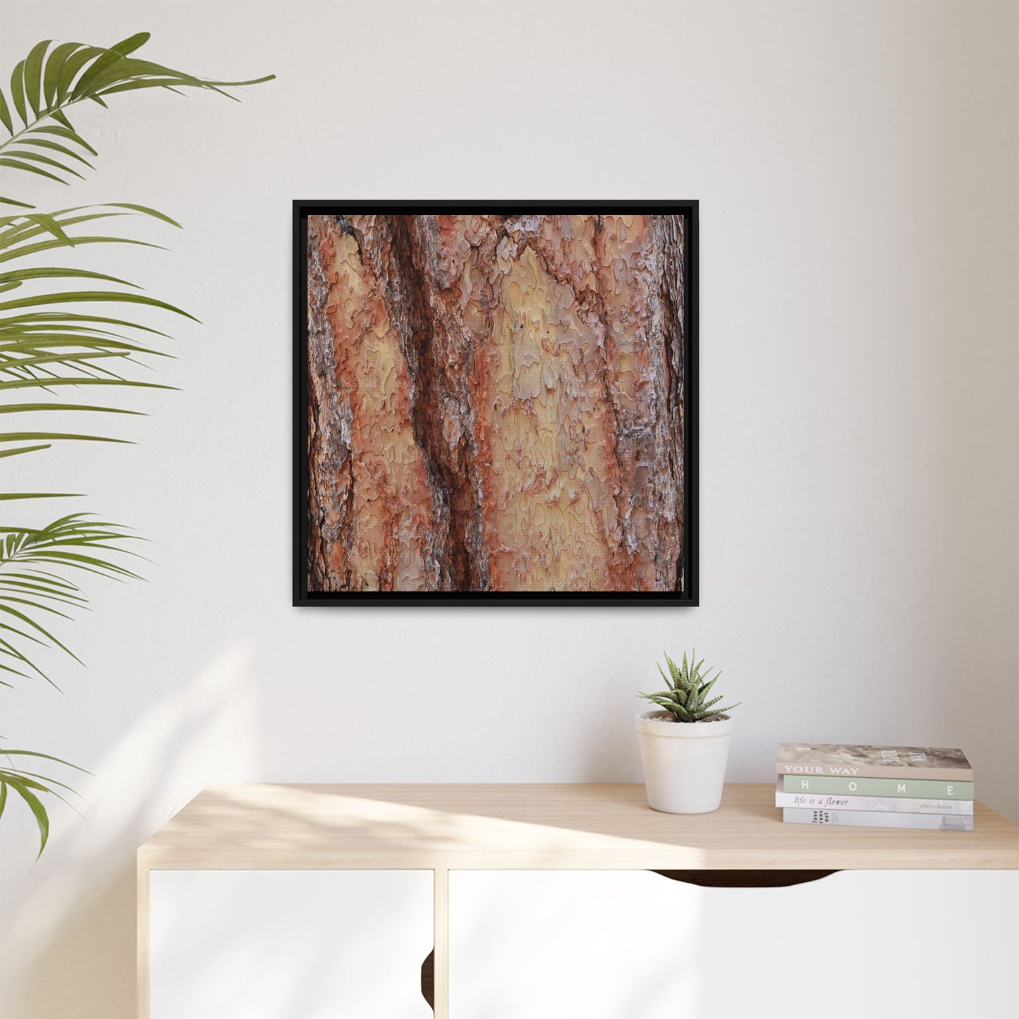 Rustic Rhythms - Unique Stretched Canvas Wall Art