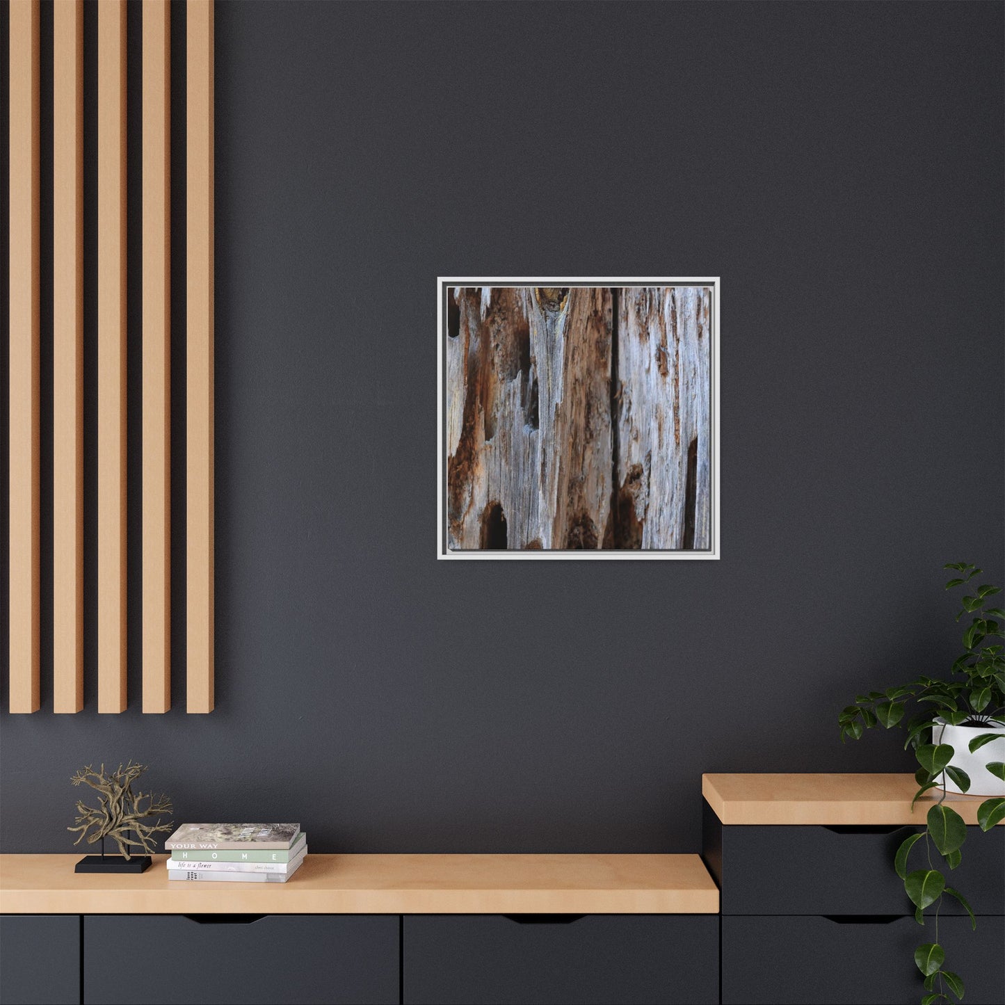 Decaying Splendor - Unique Stretched Canvas Wall Art