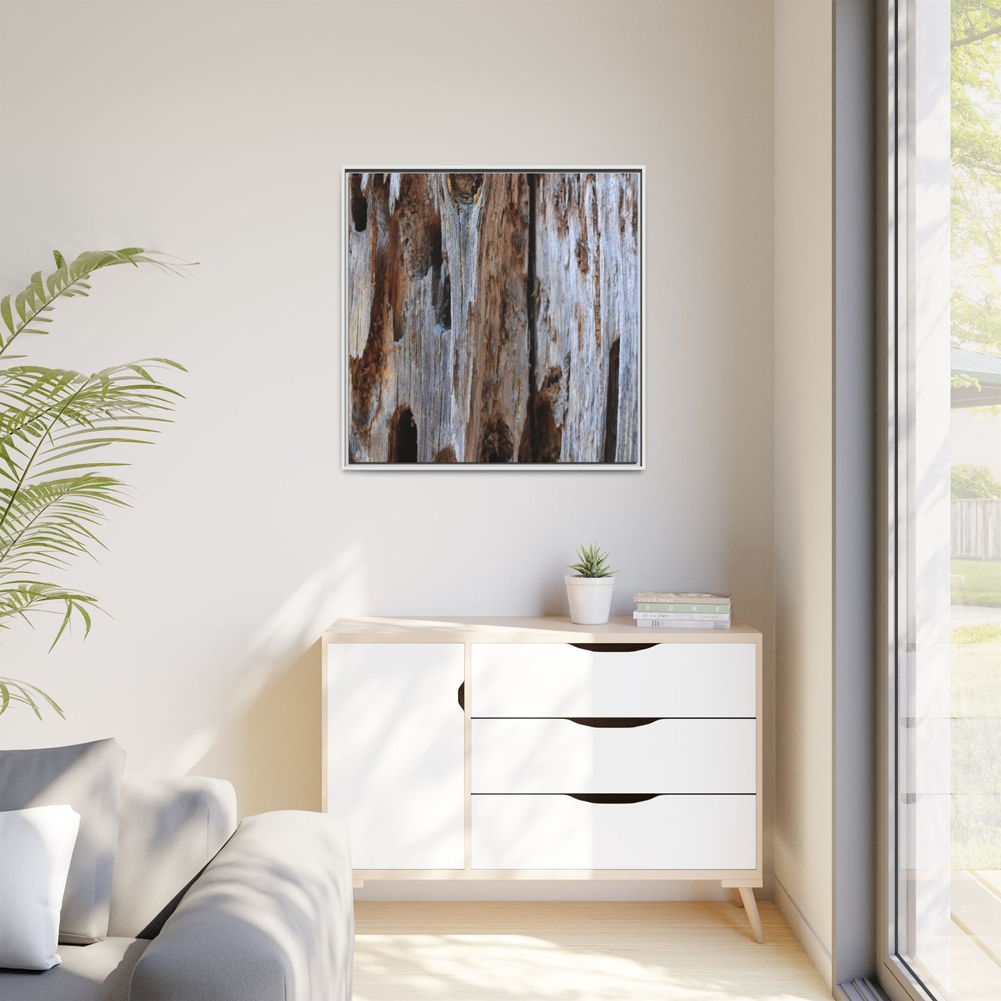 Decaying Splendor - Unique Stretched Canvas Wall Art