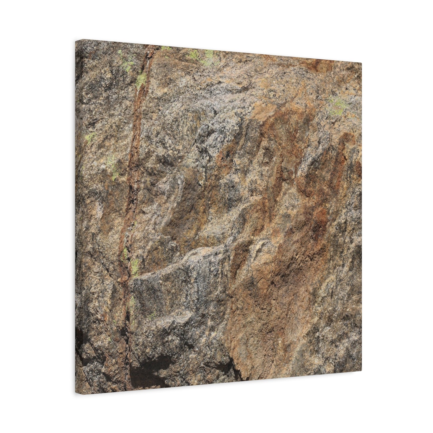 Erosion's Palette - Unique Frameless Canvas Wall Art