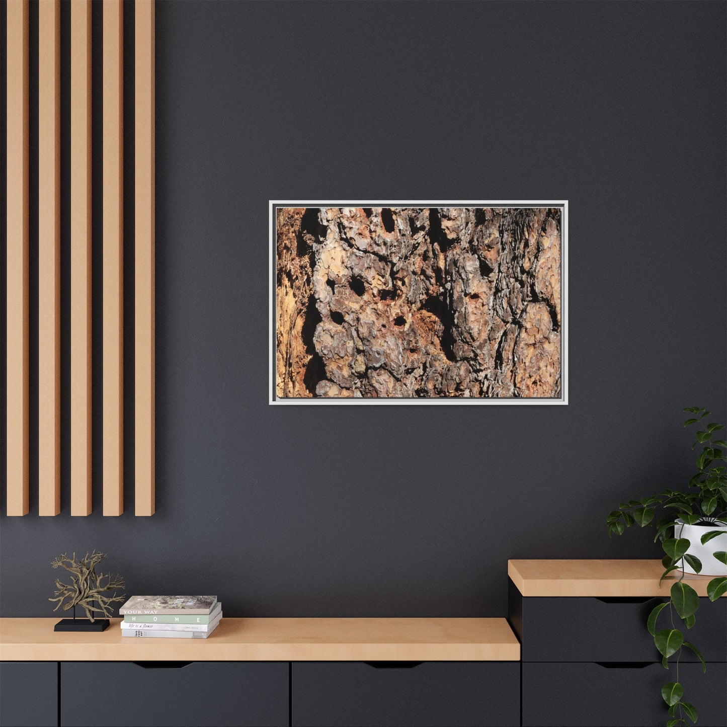 Rugged Rhythms - Unique Stretched Canvas Wall Art