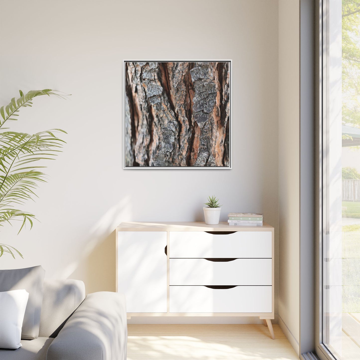 Fractured Nature - Unique Stretched Canvas Wall Art