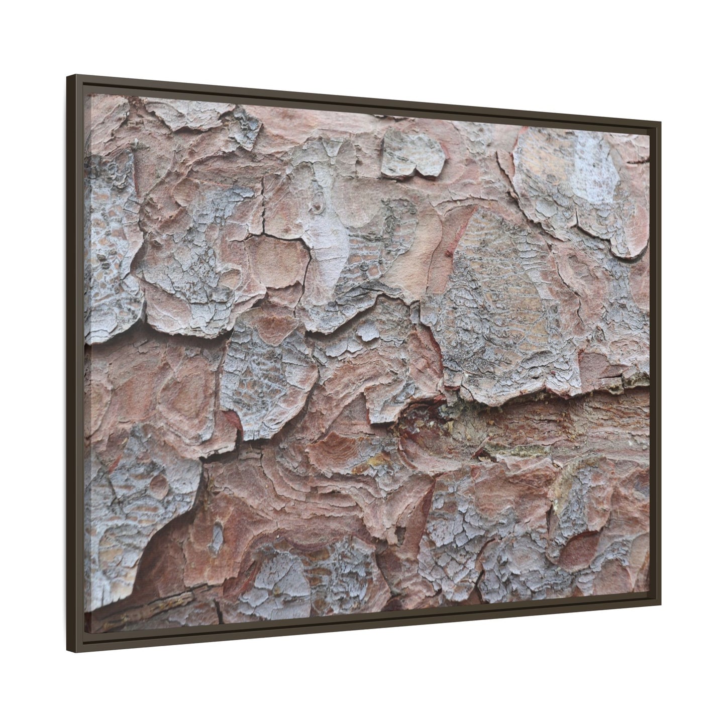 Flaking Serenity - Unique Stretched Canvas Wall Art