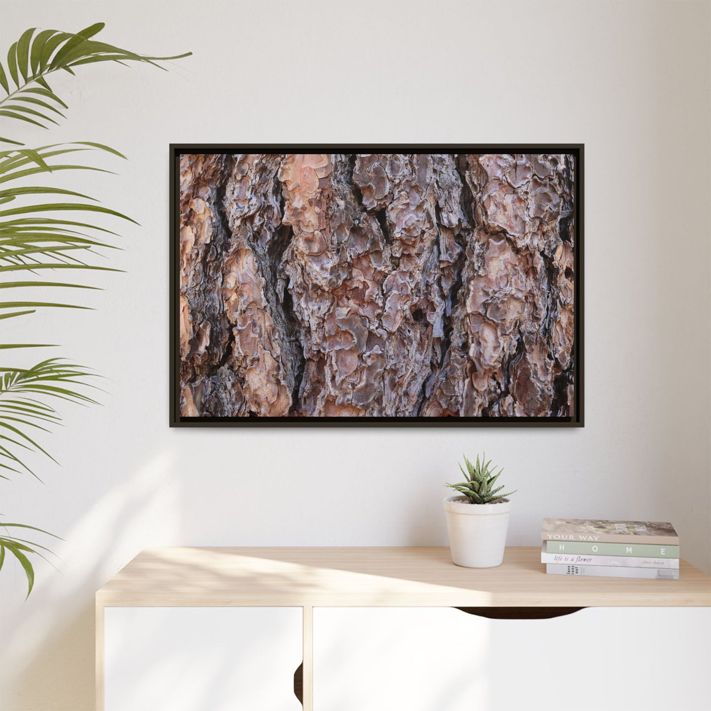 Layered Textures - Unique Stretched Canvas Wall Art