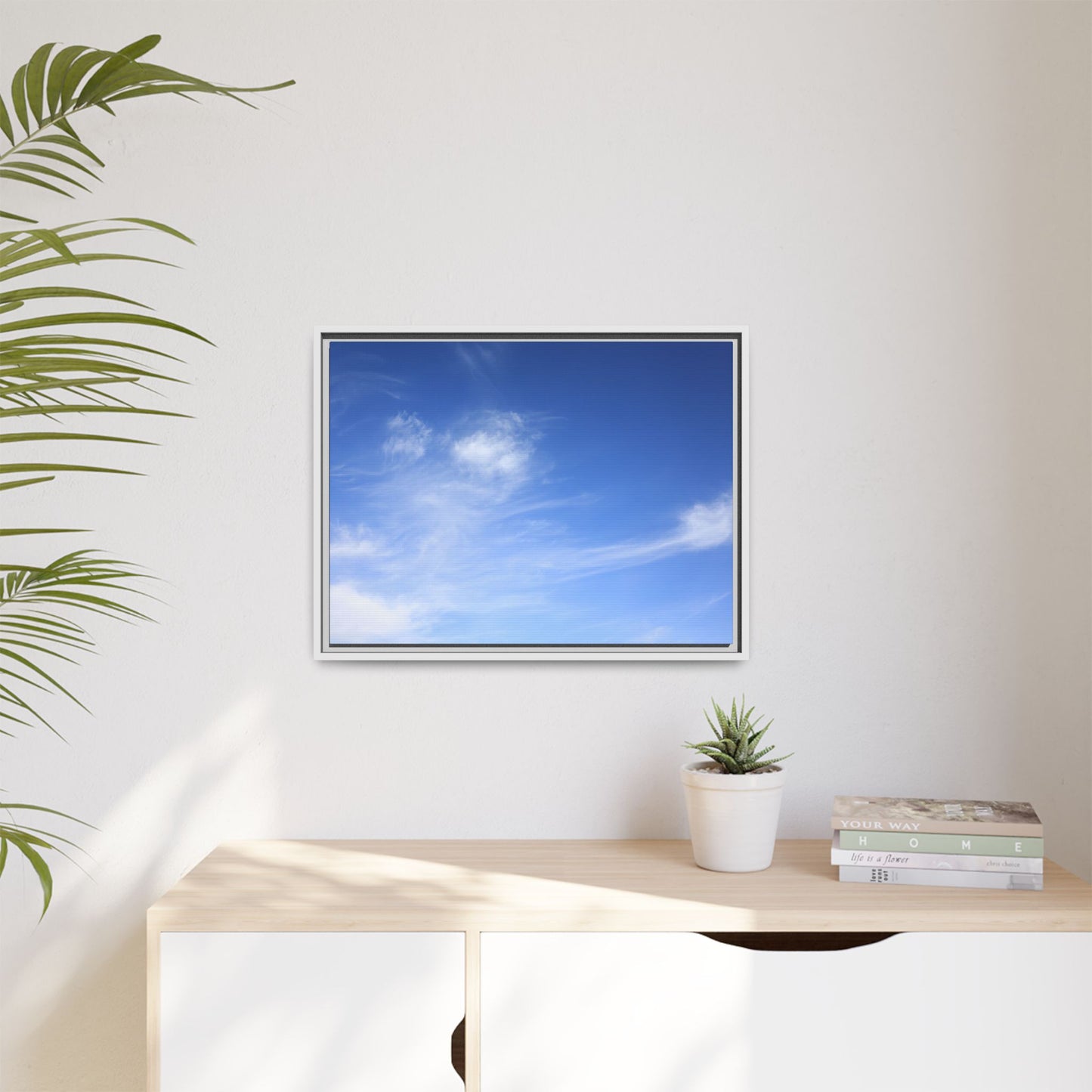 Blue Serenity - Unique Stretched Canvas Wall Art