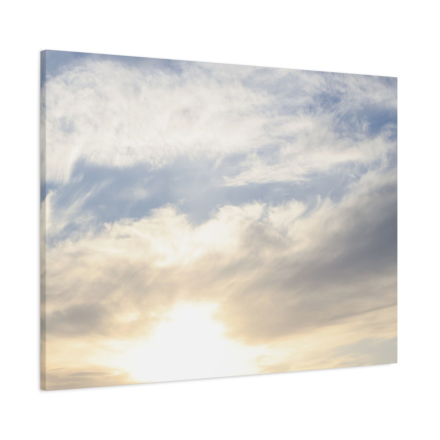 Whispers of Ethereal Light - Unique Frameless Canvas Wall Art