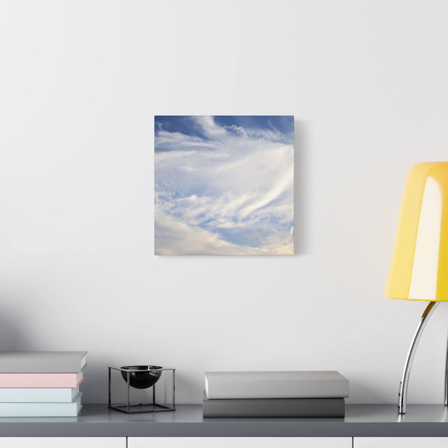Whispers of Celestial Breath - Unique Frameless Canvas Wall Art