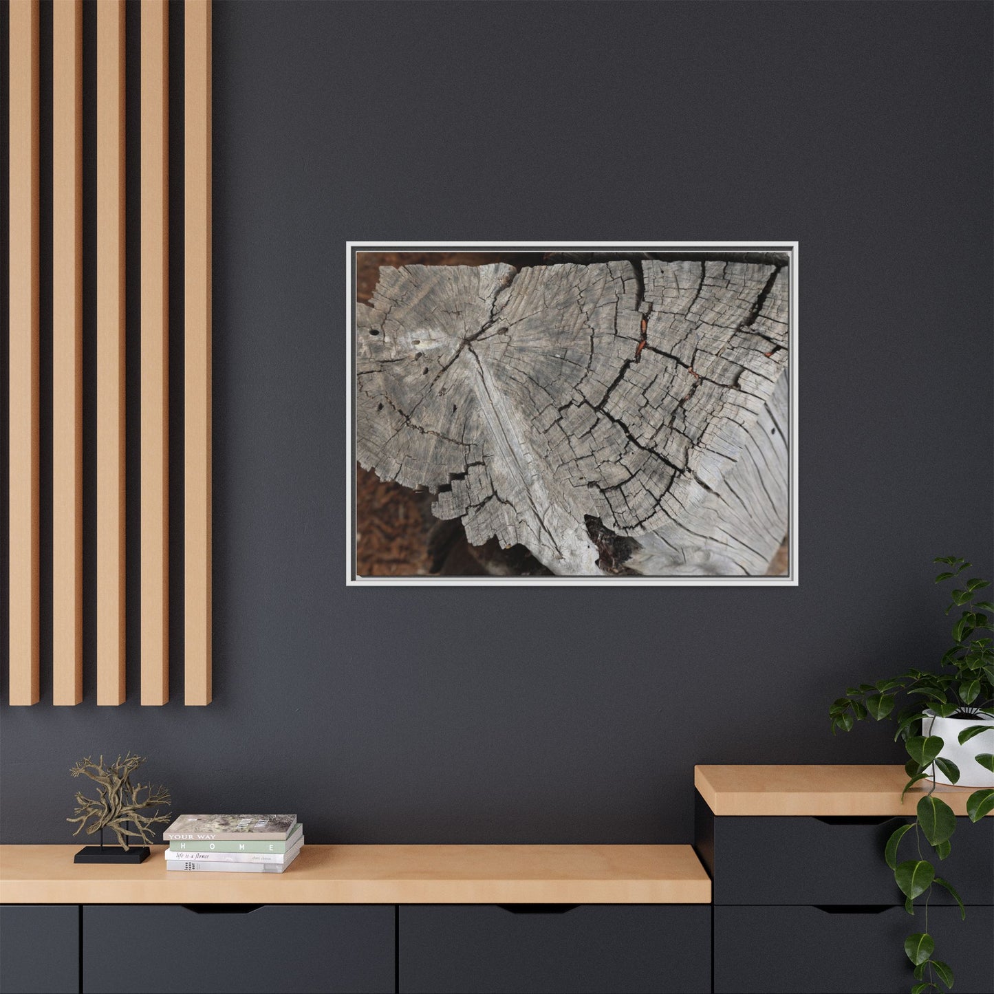Time's Signature - Unique Stretched Canvas Wall Art