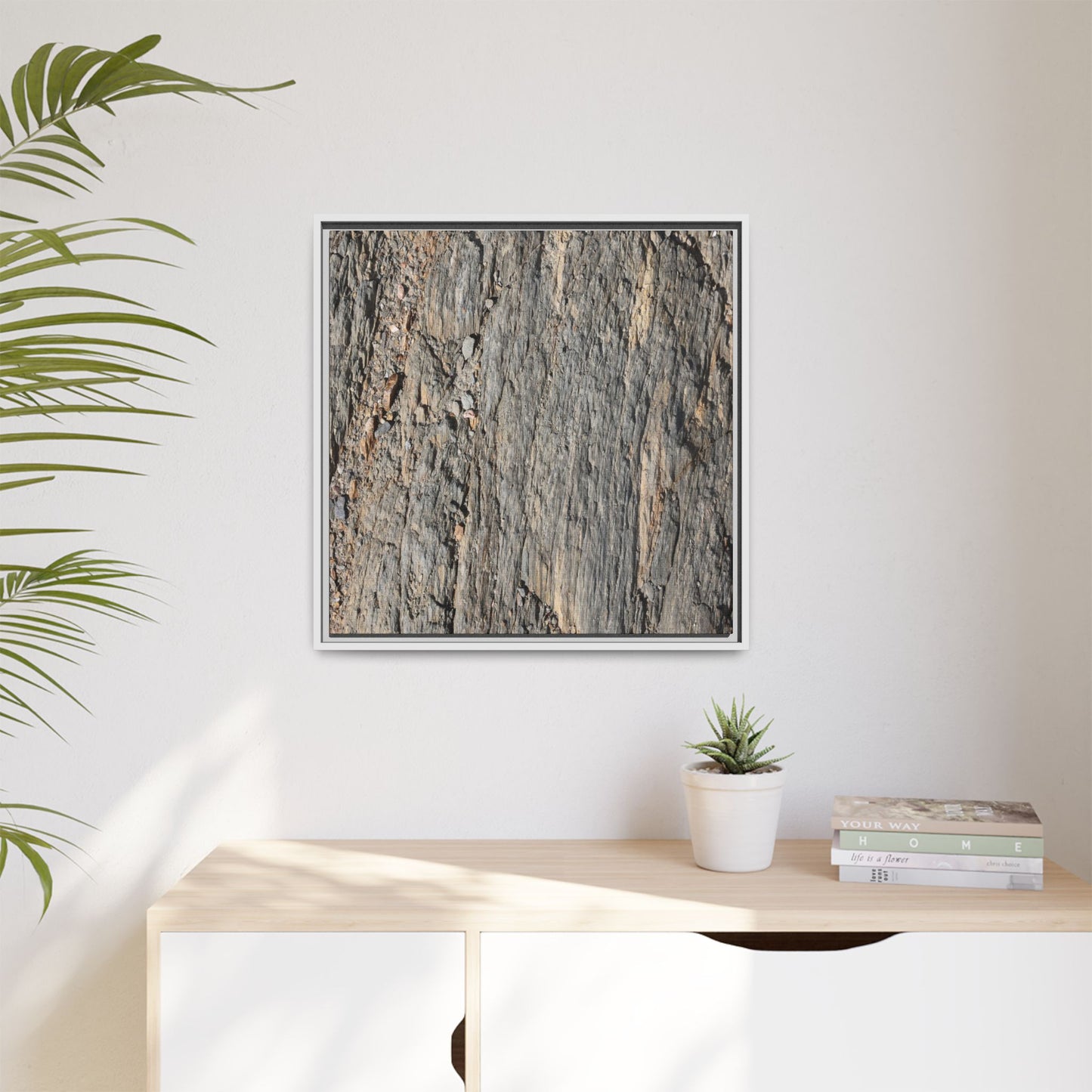 Textured Earth - Unique Stretched Canvas Wall Art