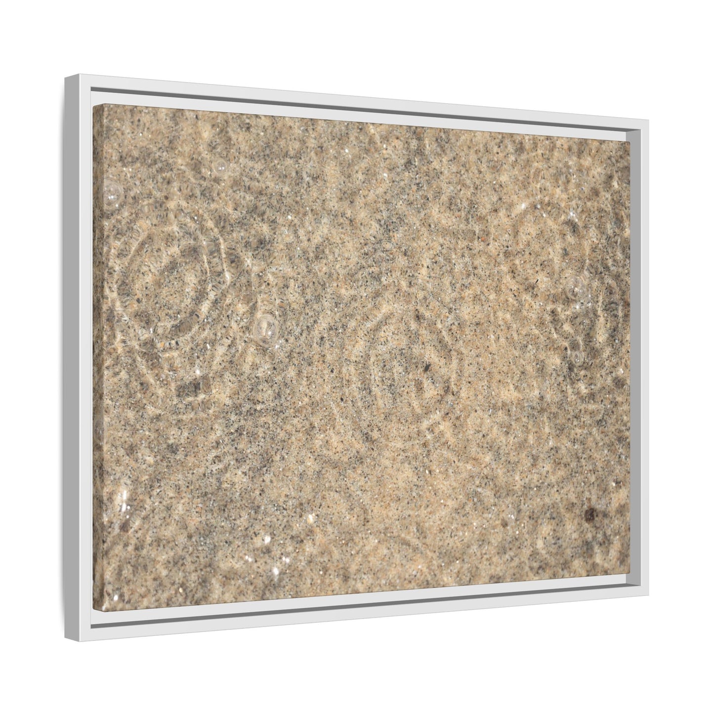 Whispers of Sand - Unique Stretched Canvas Wall Art