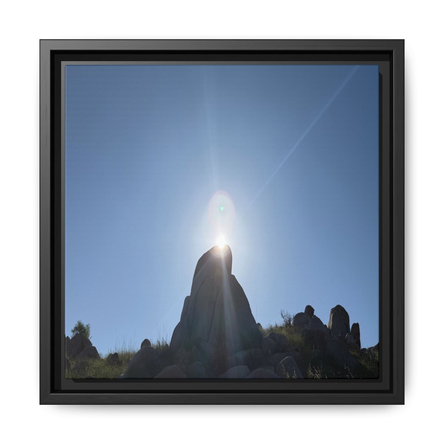 Sunburst - Unique Stretched Canvas Wall Art