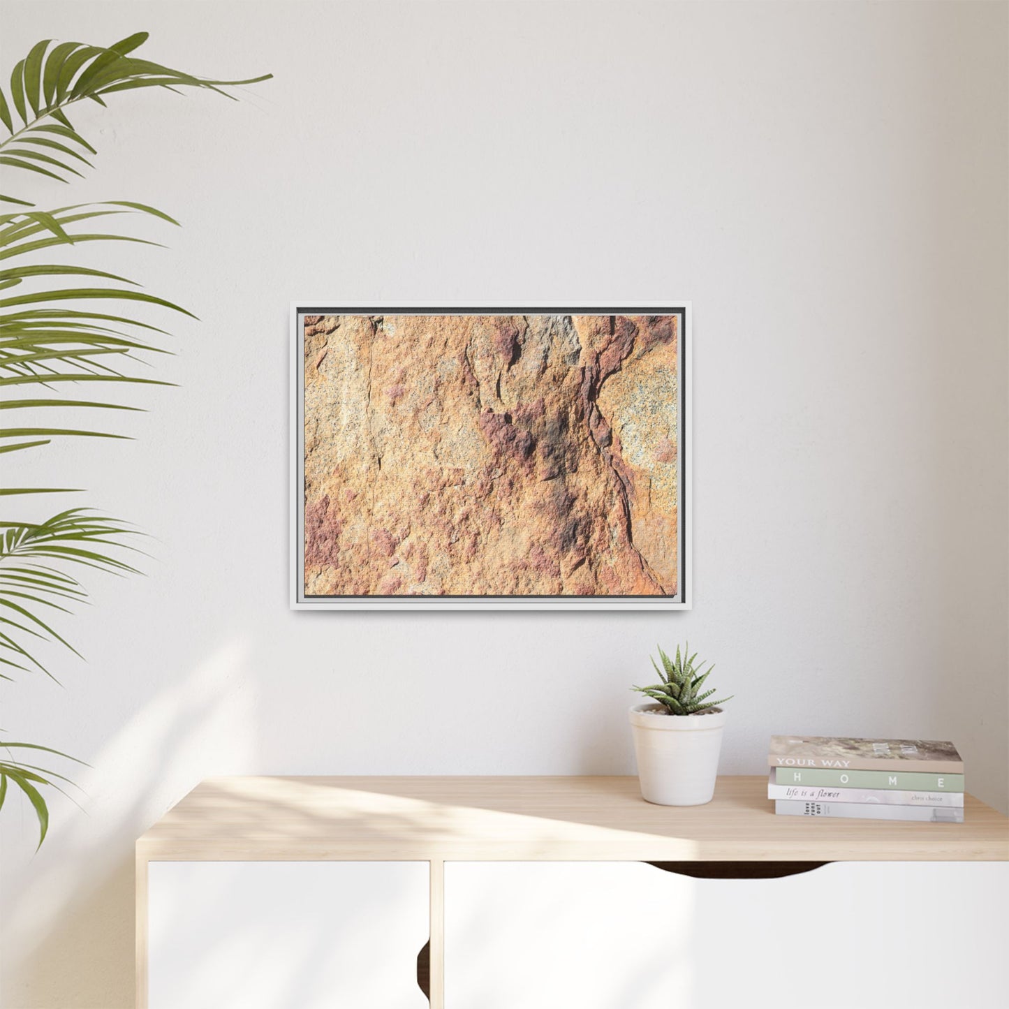 Fractal Stone - Unique Stretched Canvas Wall Art